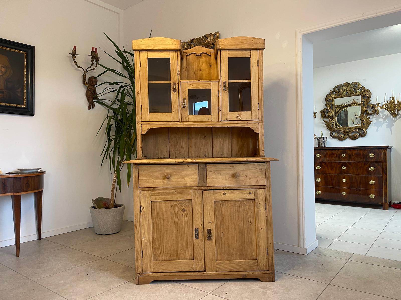 Jugendstil Küchenbuffet Küchenschrank Küchenkredenz A5161