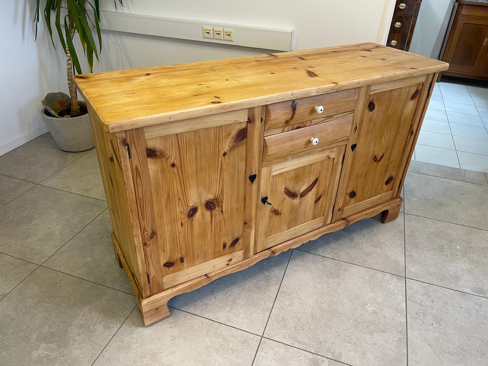 Zirbenholz Anrichte Sideboard Schrank Bauernmöbel A5167