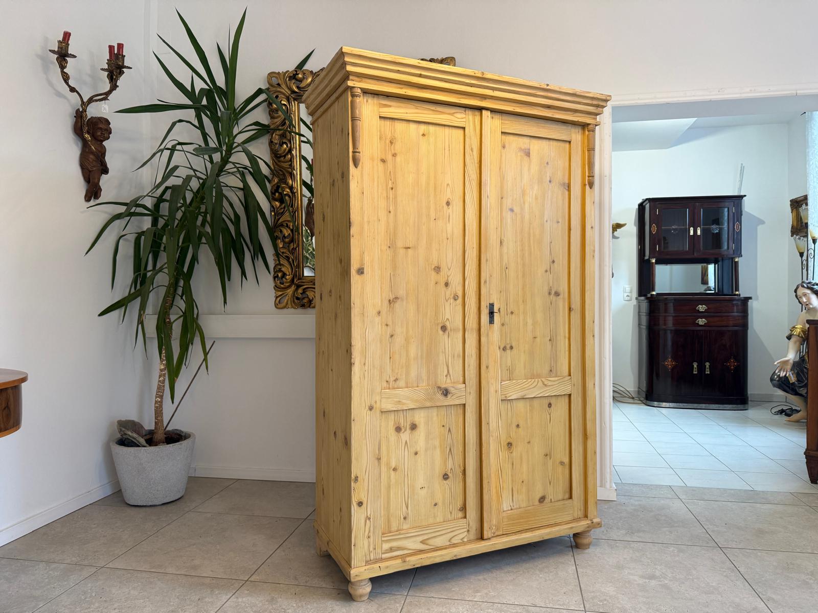 Sale Gründerzeit Bauernschrank Bauernkasten Hallenschrank Antik D1073