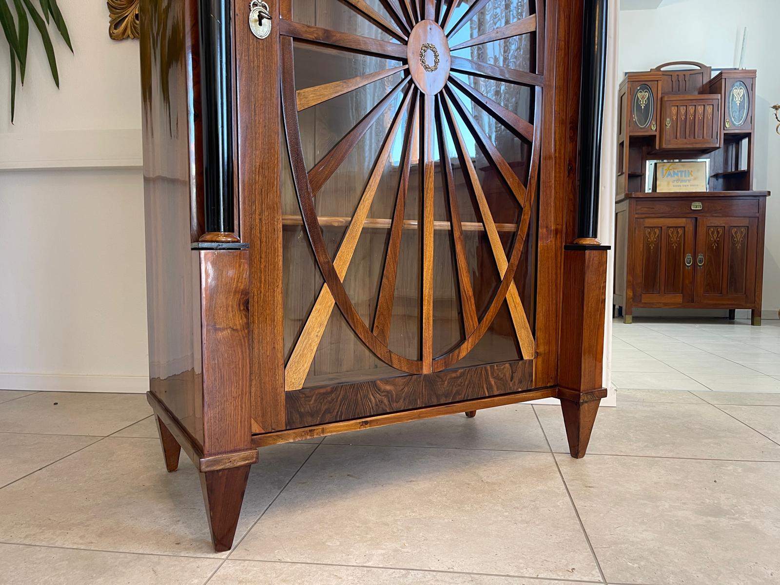 Sale Empire Vitrine Sonnenvitrine Bücherschrank Antiquität G1372