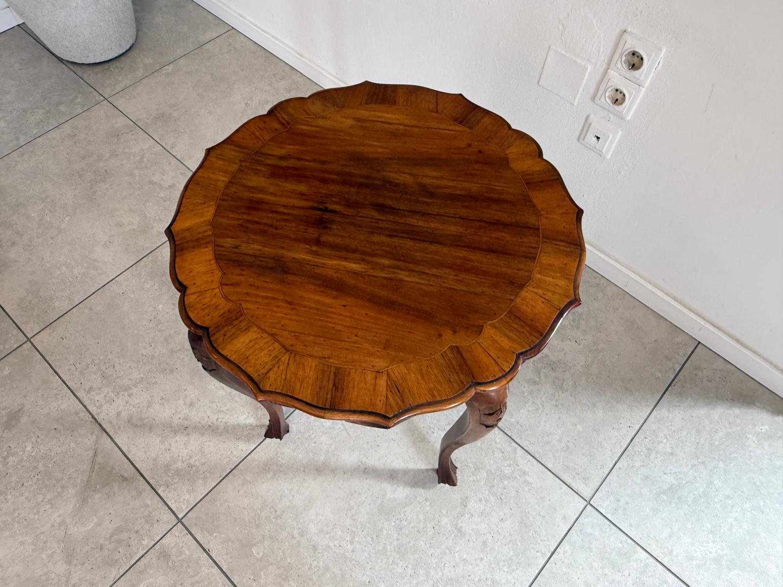 Zierlicher Tisch Barockstil Beistelltisch Blumentisch von ifantik D2367