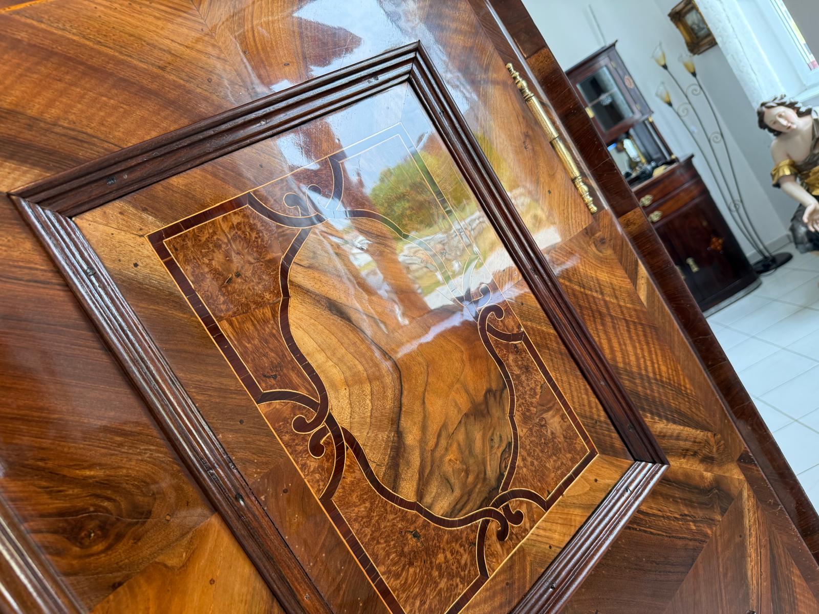 Barocker Hallenschrank Barockschrank Maria Theresienschrank Antiquitäte D2682