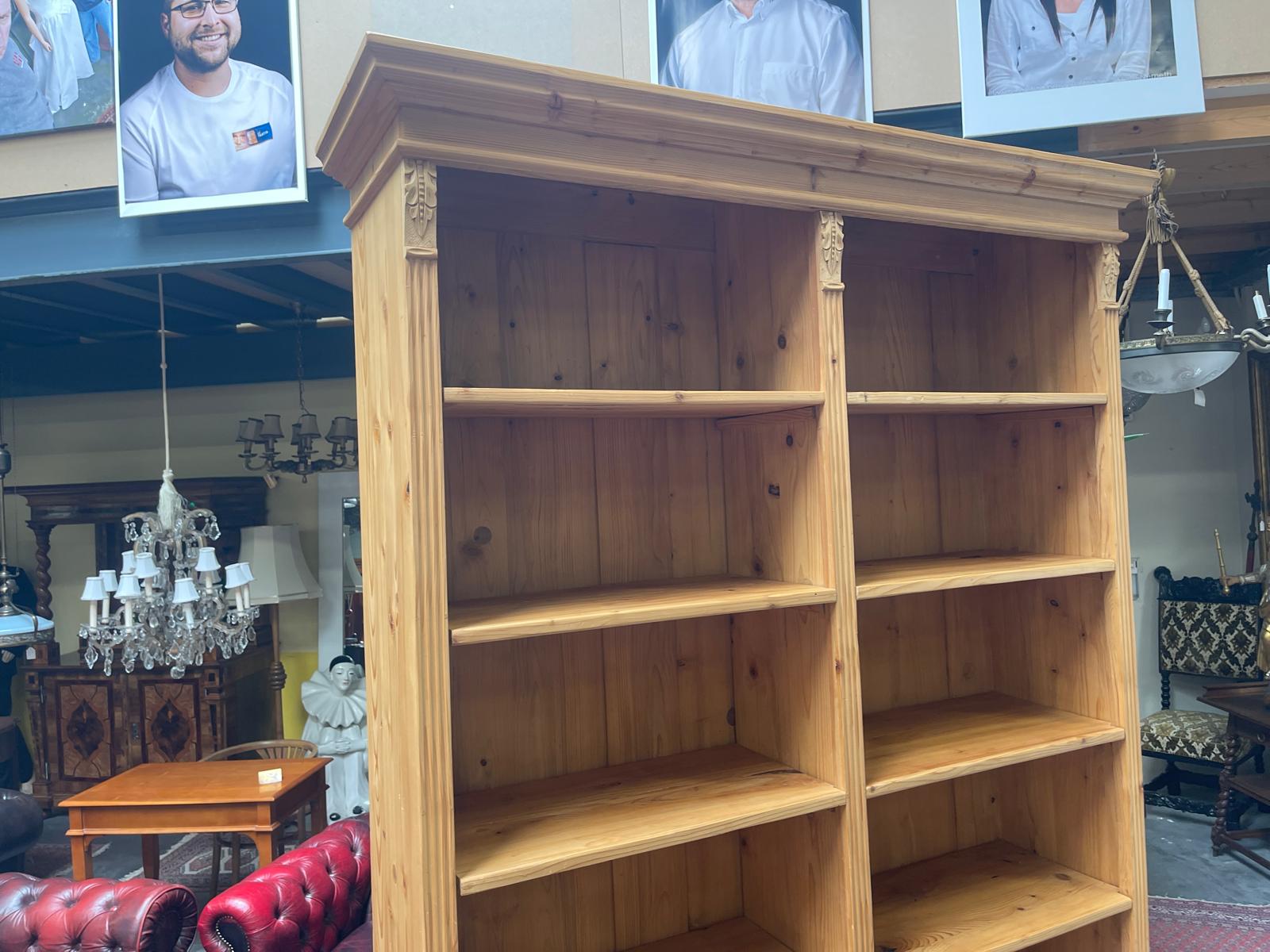 Altes Bäuerliche Stellage Regal Bauernmöbel - Bücherkasten G1700