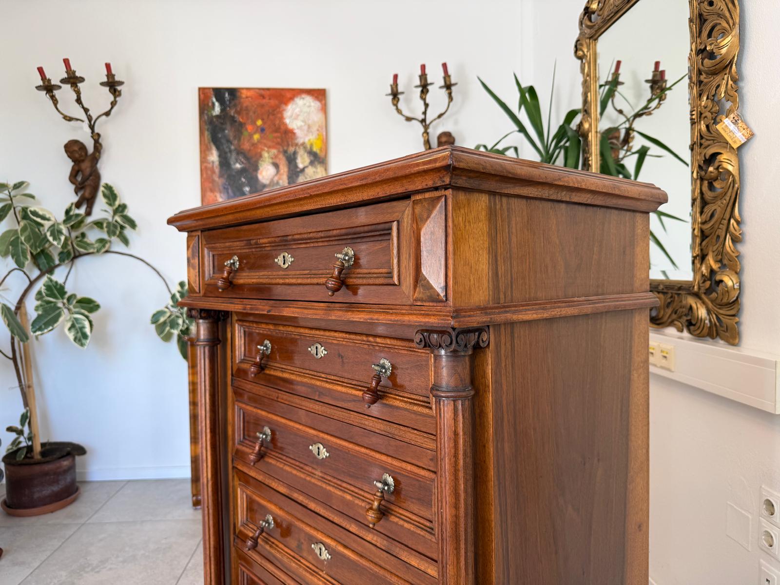 Restaurierte Gründerzeit 7 Ladenkommode Ladenkommode UnikatD2926