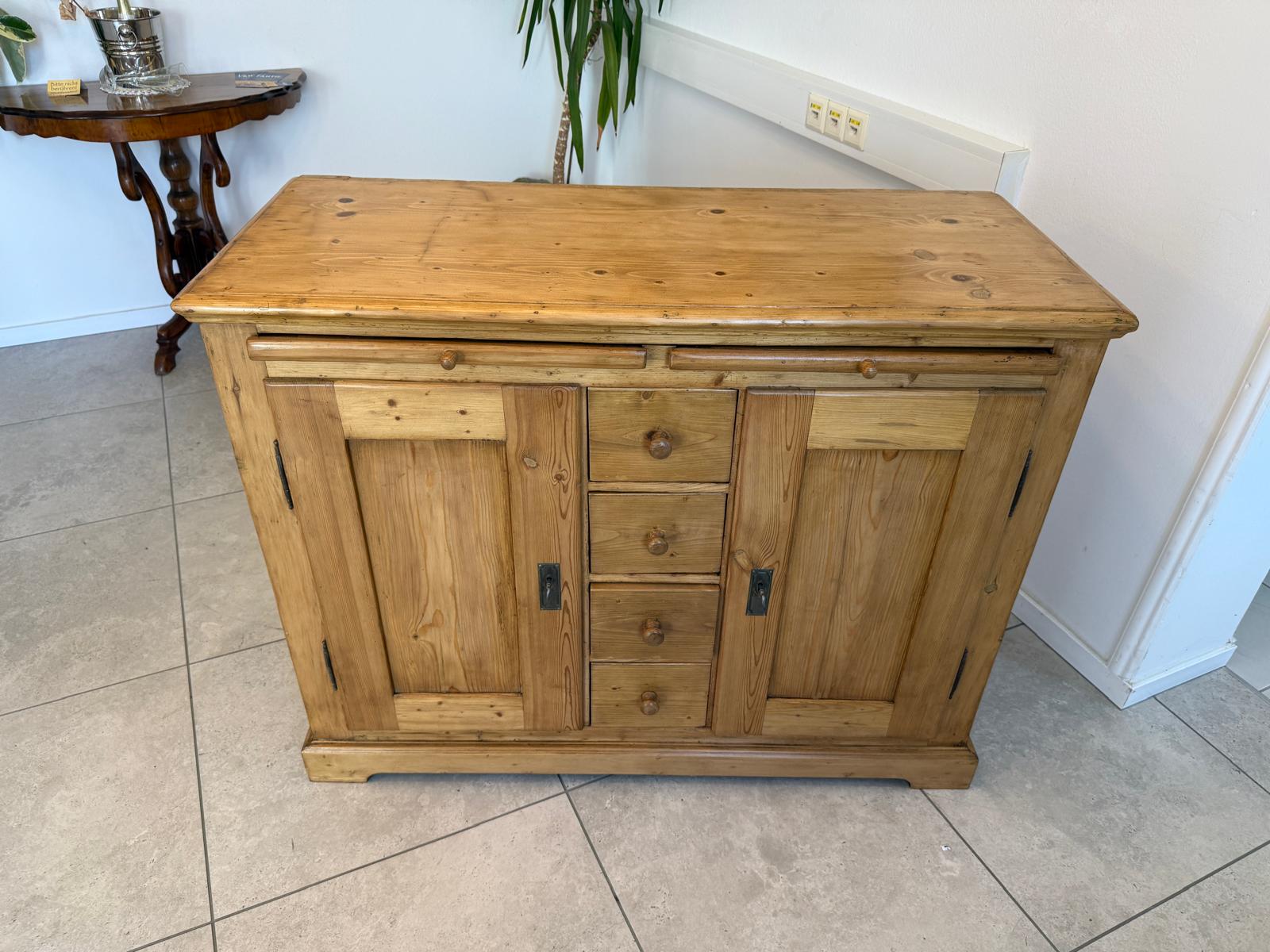 Restaurierte Biedermeier Anrichte Ladenkommode Antiquität G1789