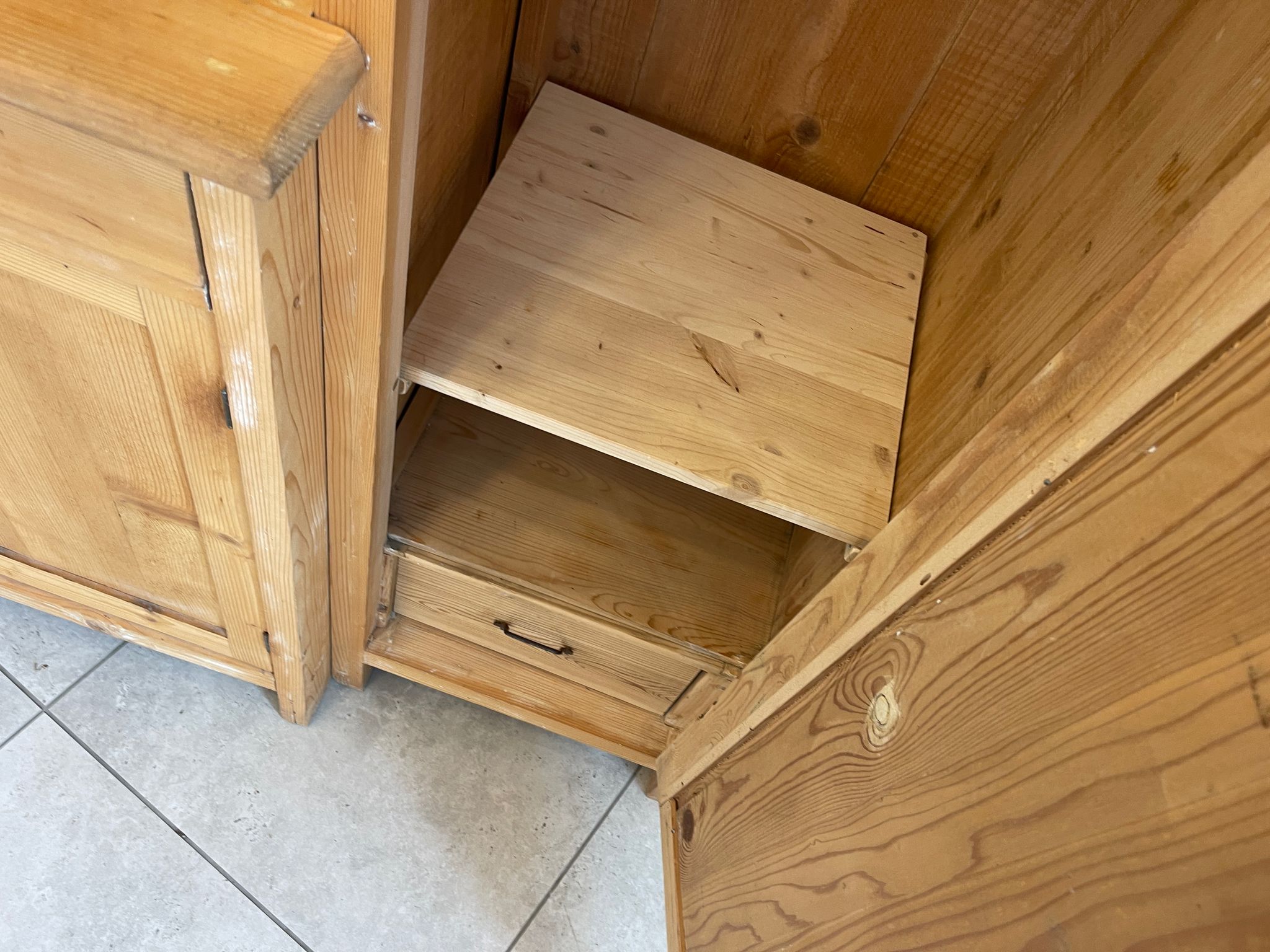 Jugendstil Garderobenschrank Dielenschrank Bauernmöbel  G1514