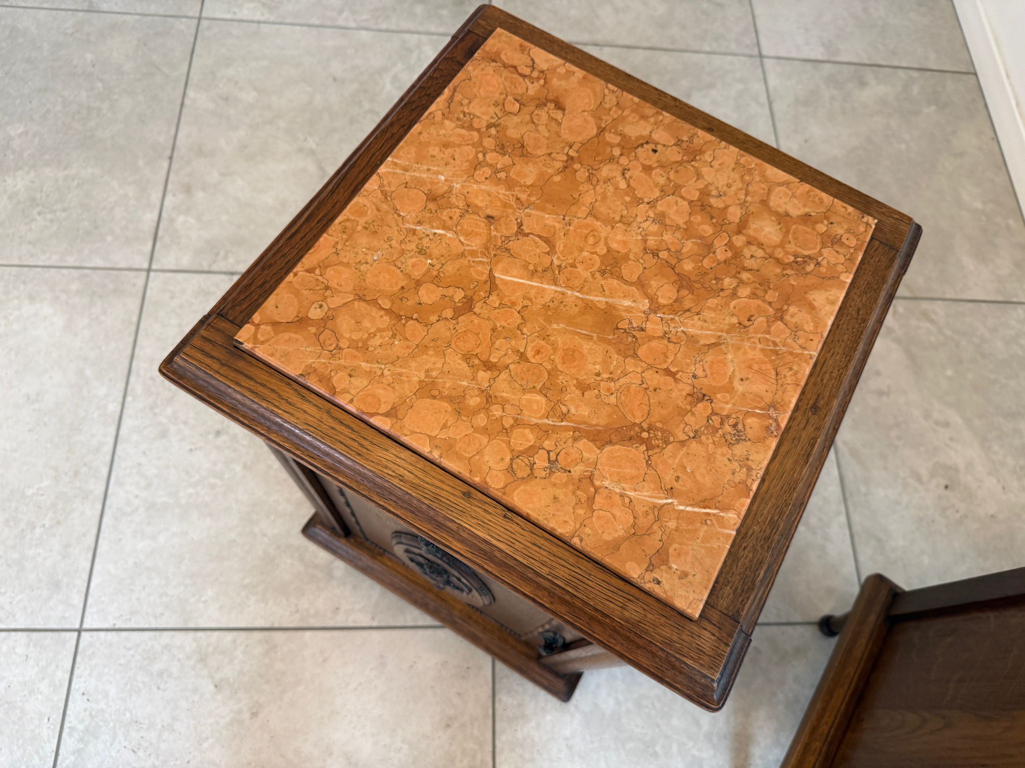 Jugendstil Kasterl Schrankerl Nachtkasterl 2 Stück D2282