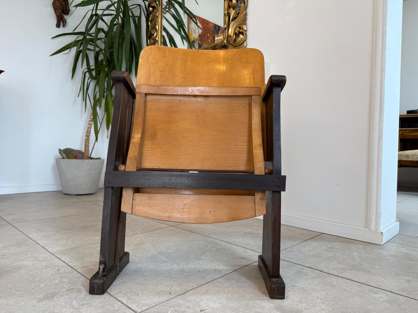 Originale Kinosessel 1er Sitz Klappstuhl Stuhl Sitzgruppe G2129