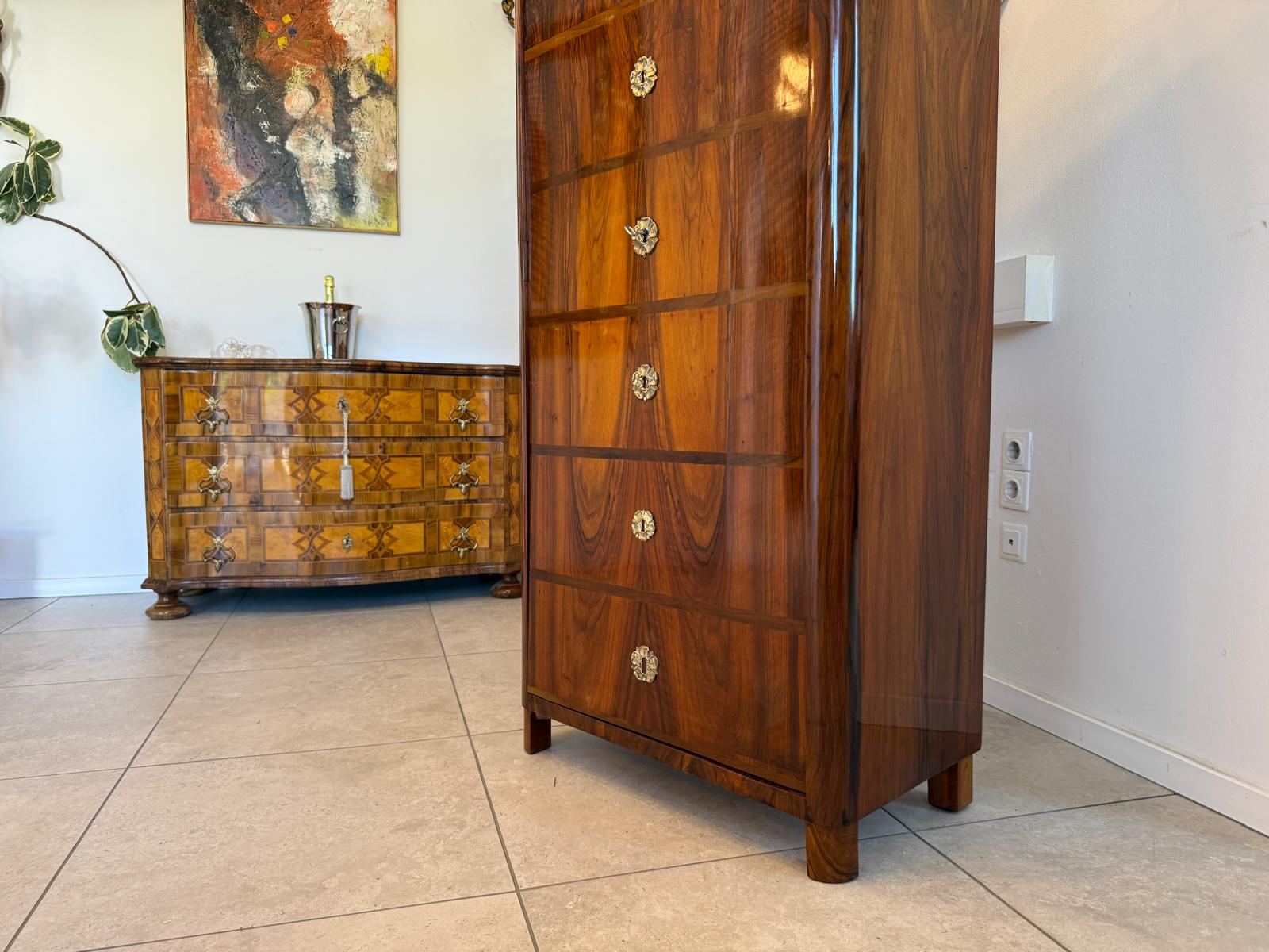 Biedermeier Schrank Blenderschrank Restauriert Antiquität D2605