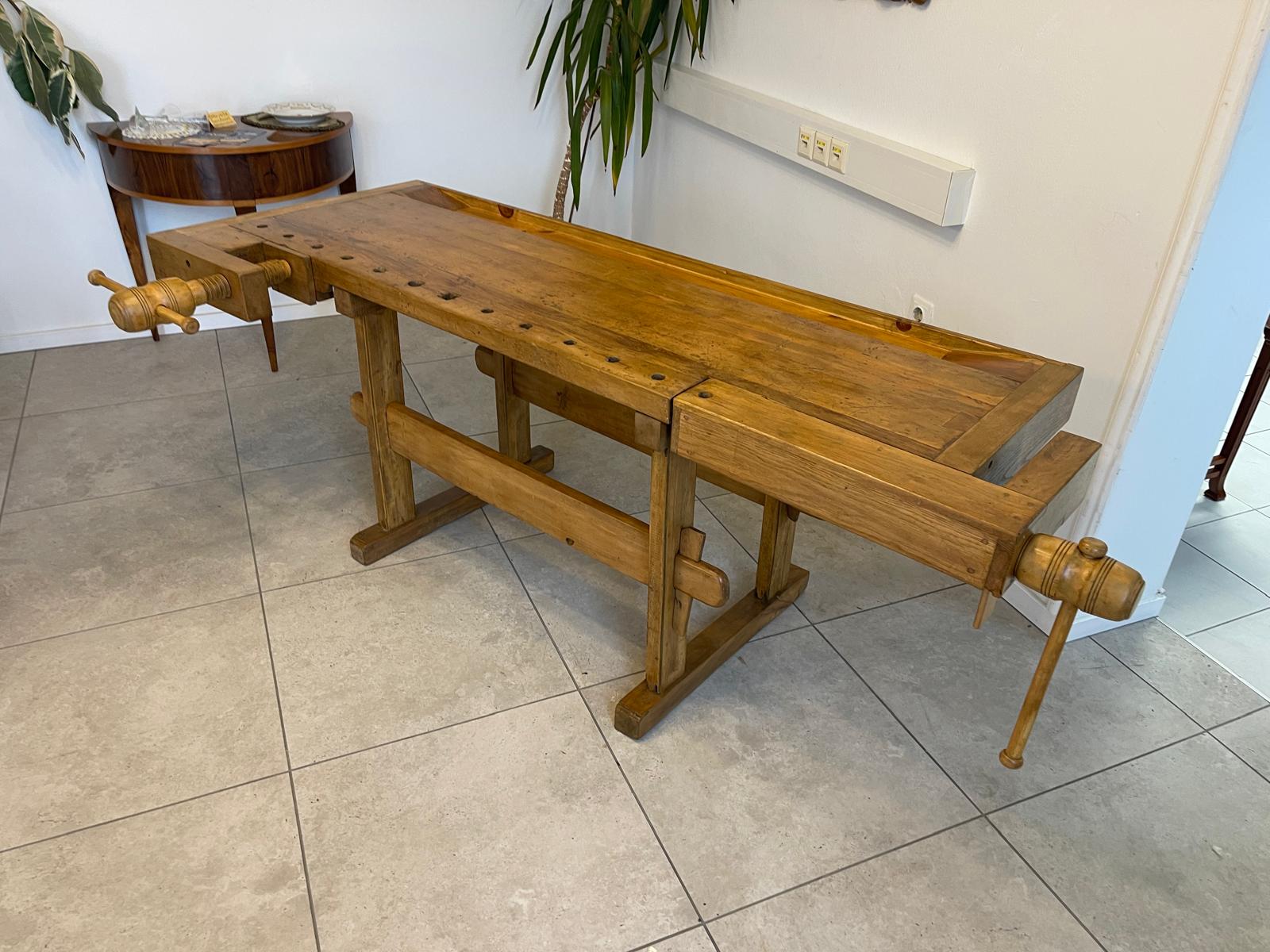 Sale Restaurierte Hobelbank, Werkbank, Küchentisch Bauernmöbel A5484