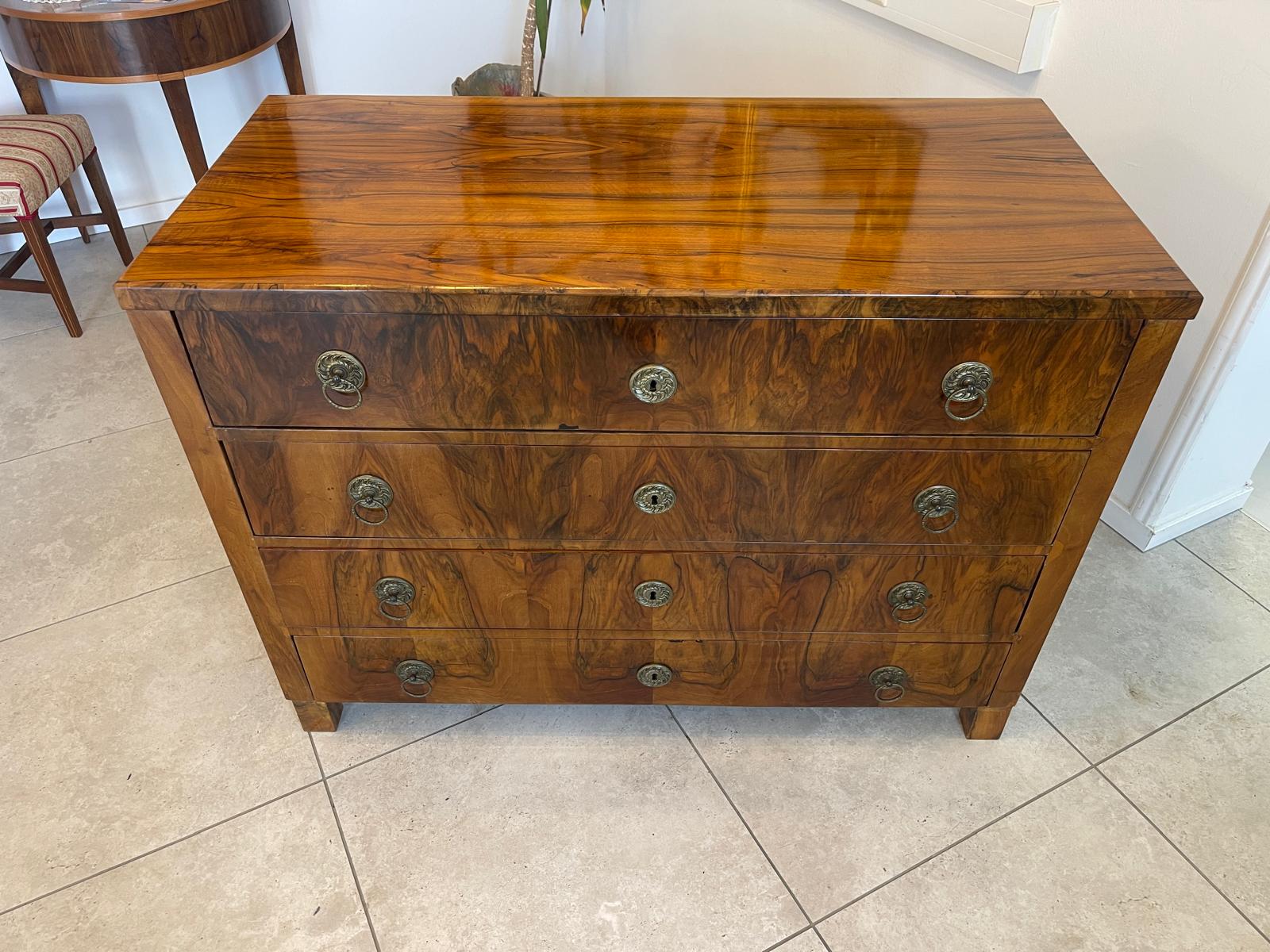Biedermeier Schreibkommode Ladenkommode Original Antiquität G1092