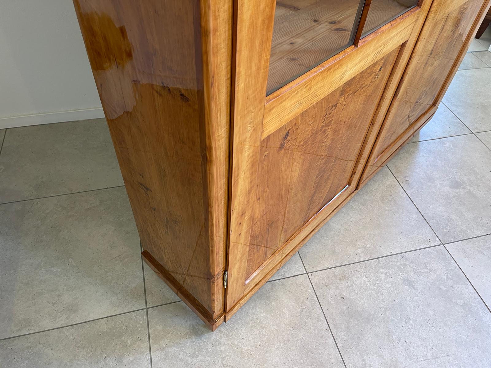 Antike Restaurierte Biedermeier Bücherschrank Vitrine Traumxemeplar Antiquität  G1641