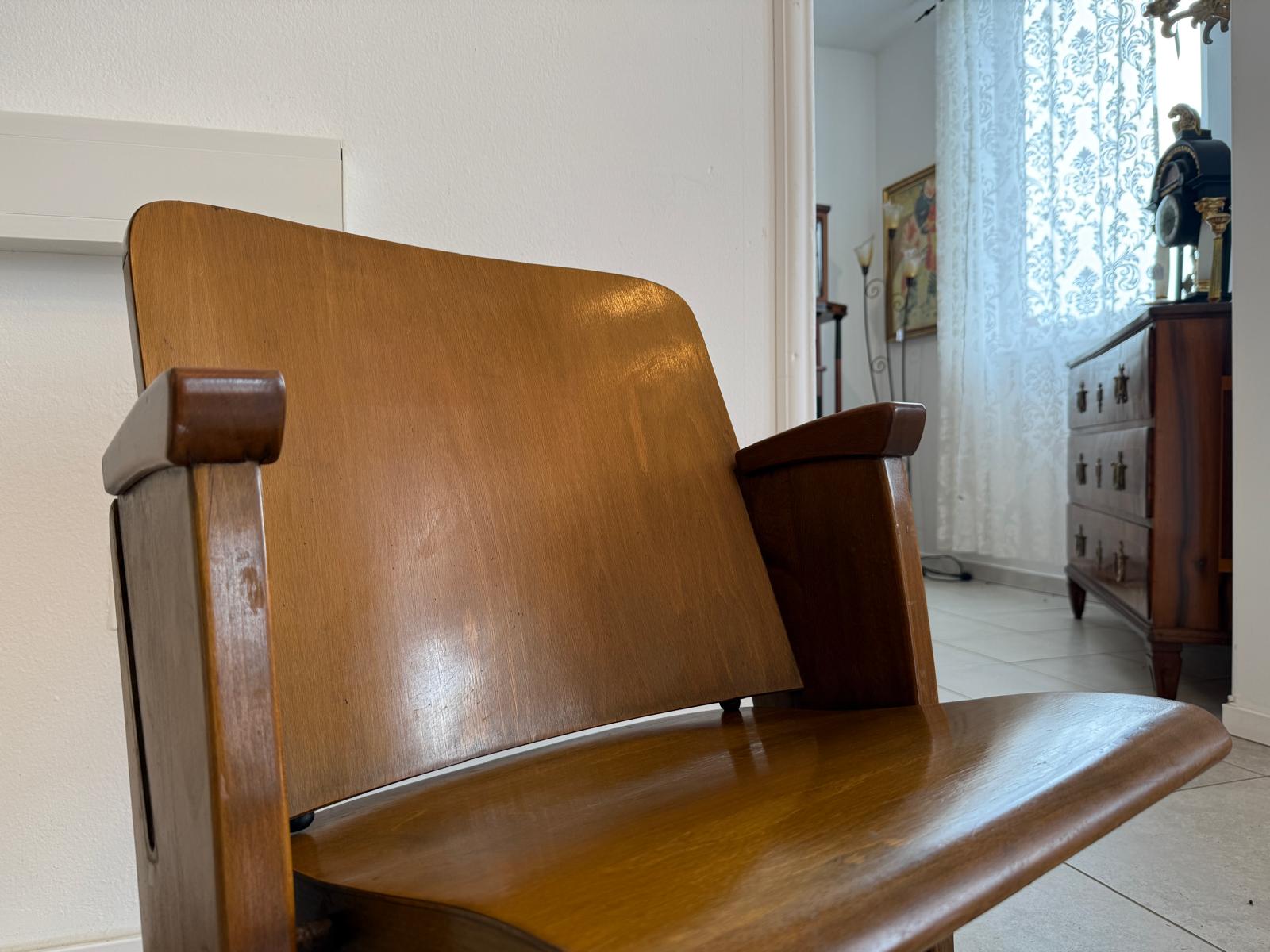 Original Wiener Kinosessel 1er Sitz Klappstuhl Stuhl Nostalgie G1720