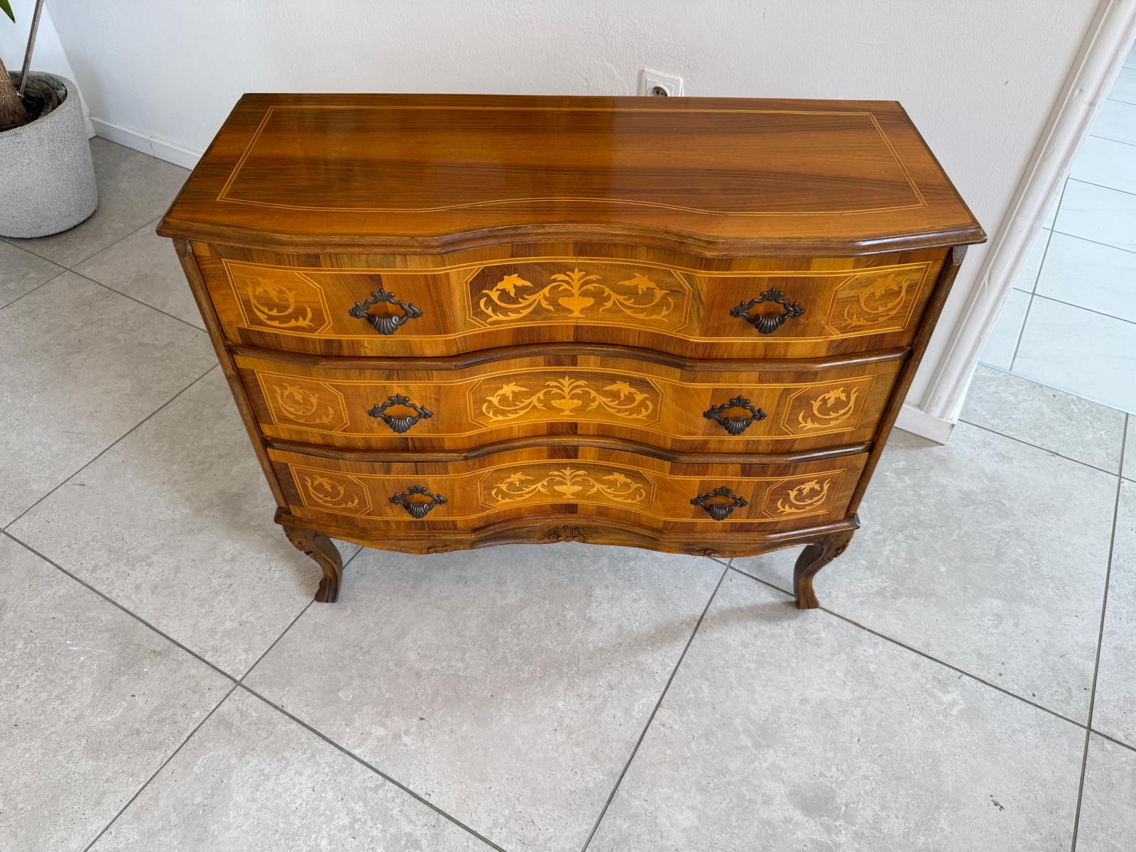 Kommode Barockstil Stilkommode Barock Stilmöbel Sideboard D2317