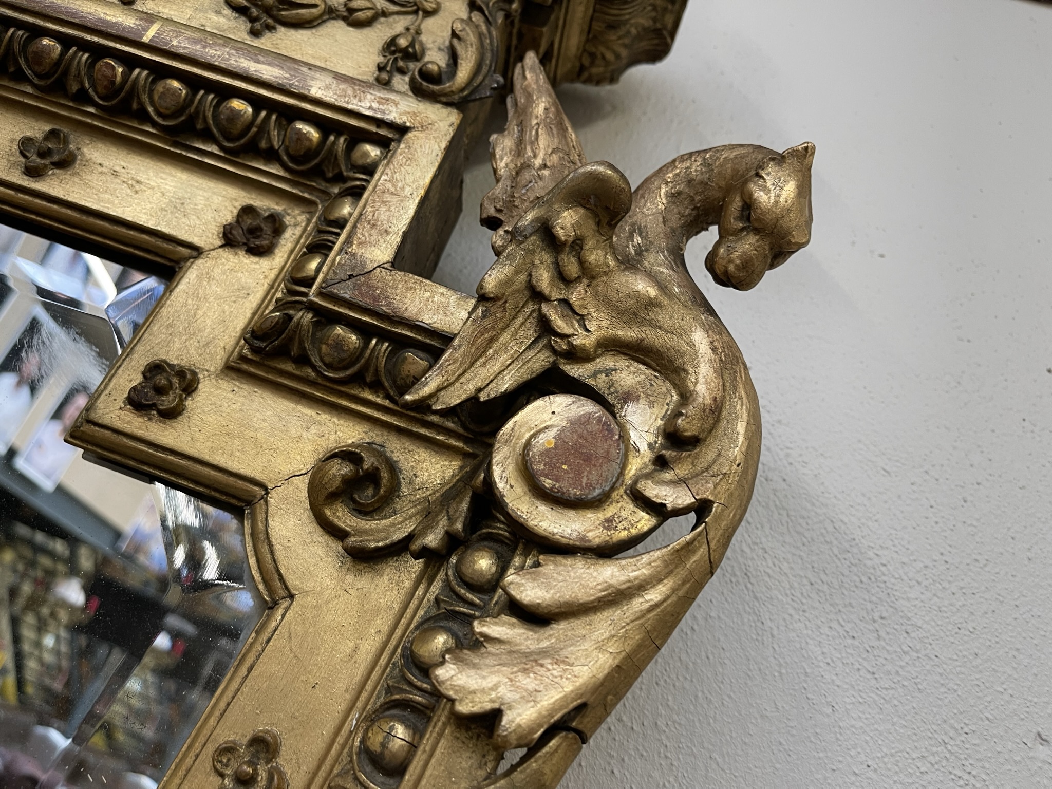 IMG_0992Akb25YbON3FPC Florentiner Rahmen Spiegel vergoldet Original i1288