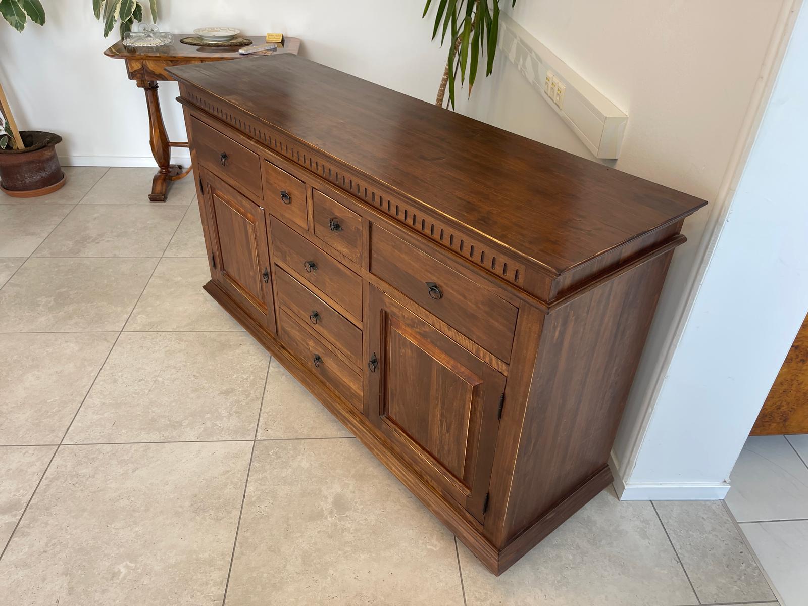 Kommode im Kolonialstil Englisch Anrichte Sideboard um 1980 G1621