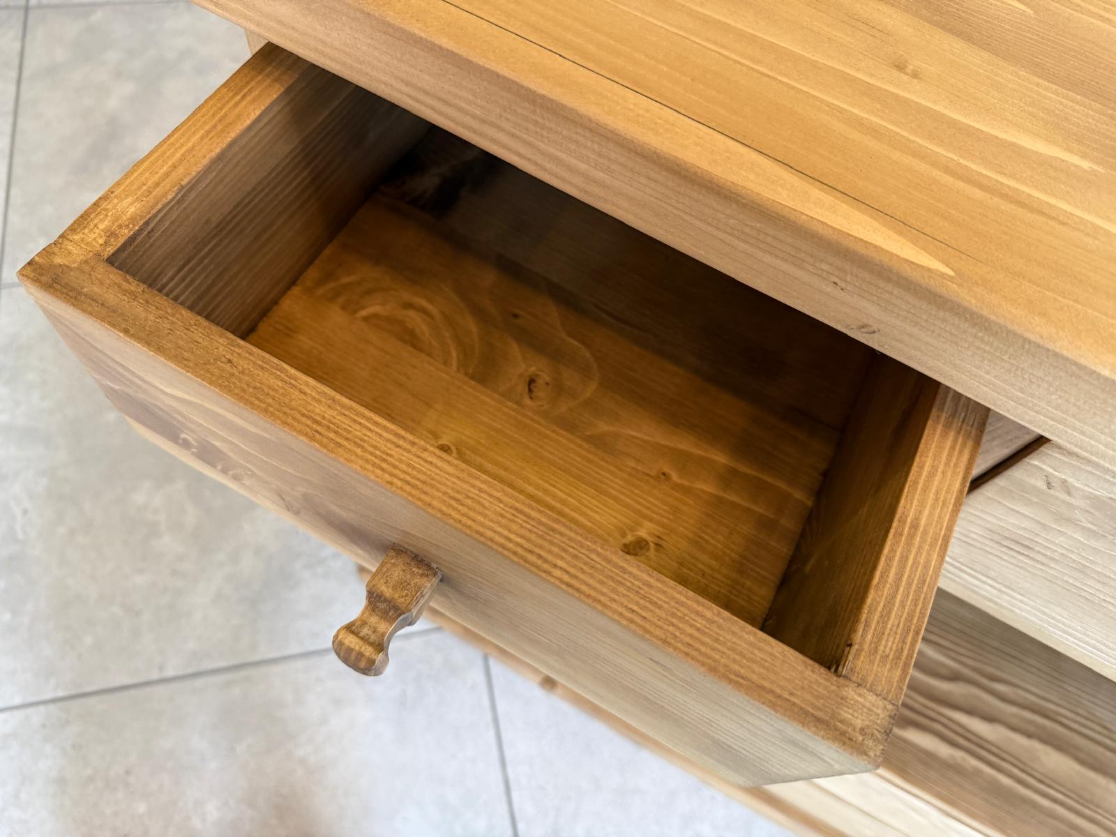 Praktische bäuerliche 12 Laden Kommode Anrichte Sideboard Antik G2070 