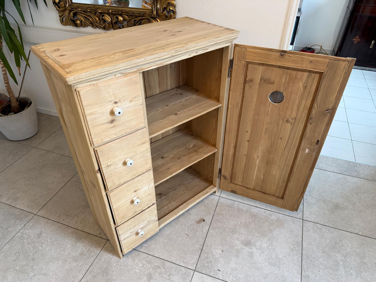 Biedermeier Brotschrank Almerschrank Speiskasten Antik Kastenmöbel D1166