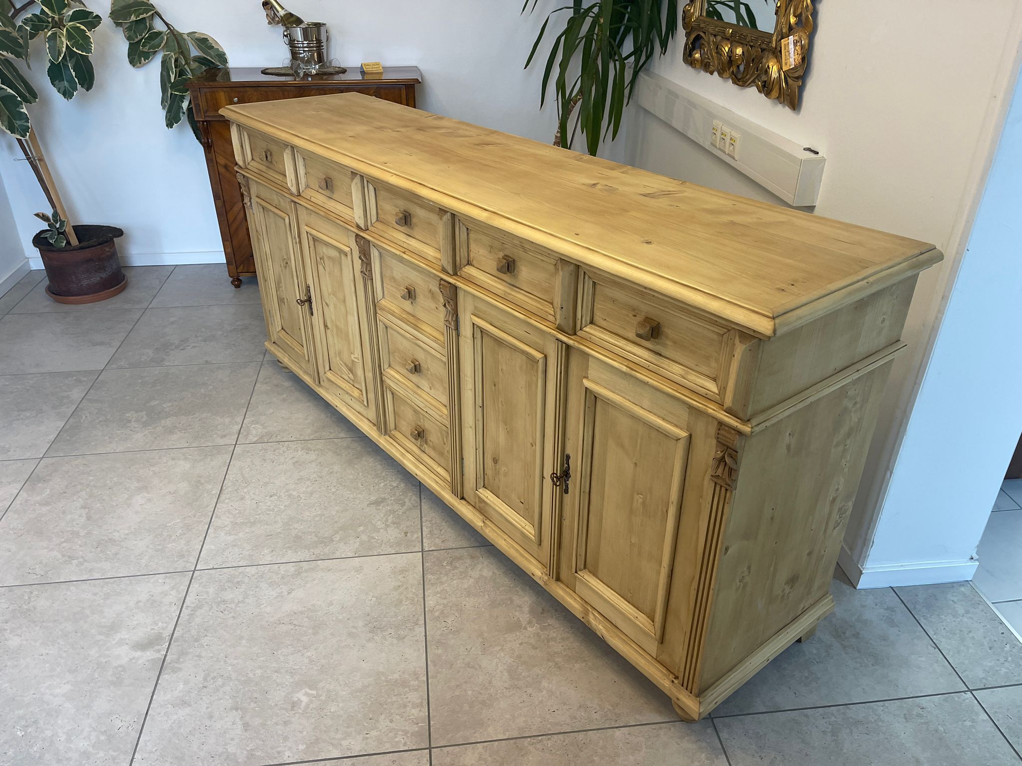 4ea6a7cd-7437-4099-a3d8-e705fa5e5cb5 massiver Apothekenschrank 8 Ladenkommode Ladenschrank A4117