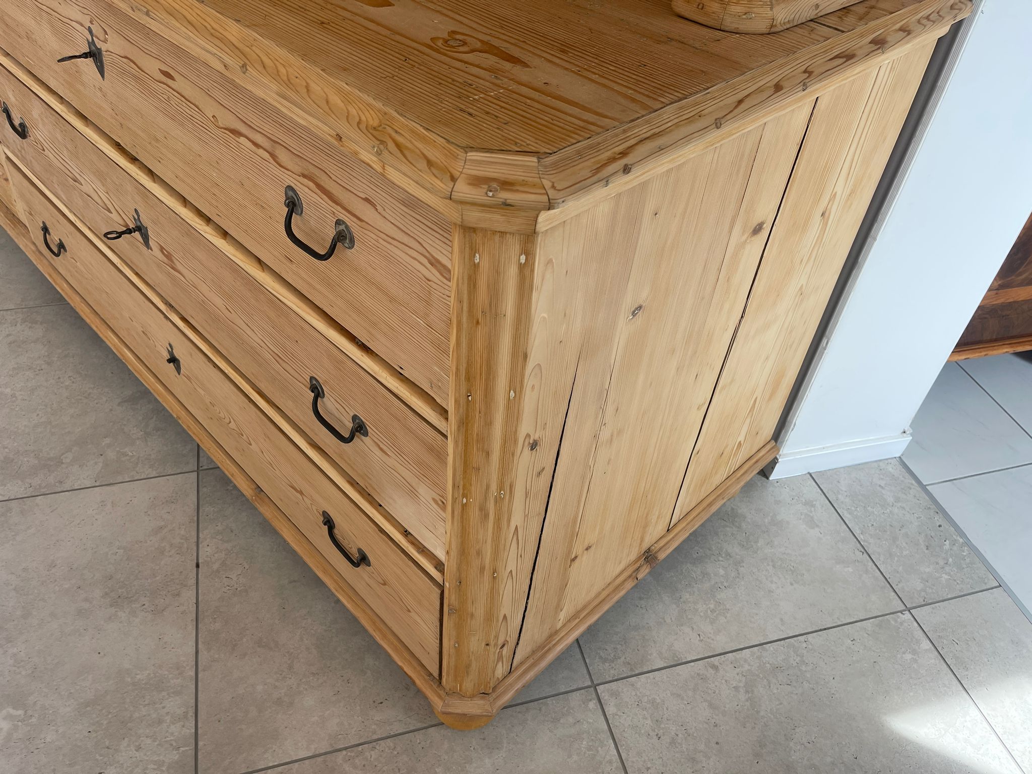 14a57b45-9776-4285-8cf5-0008f6b9ce65 Original Biedermeier Küchenschrank Aufsatzschrank A4543