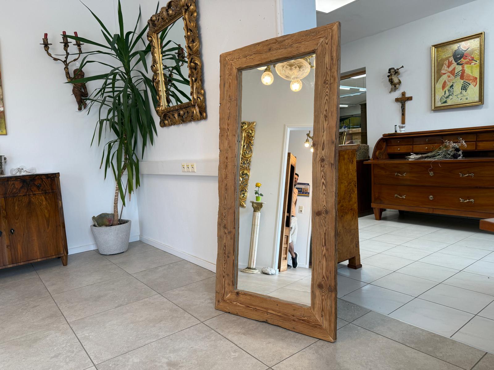 Wandspiegel Altholzspiegel  Bauernspiegel Rustikal G1916