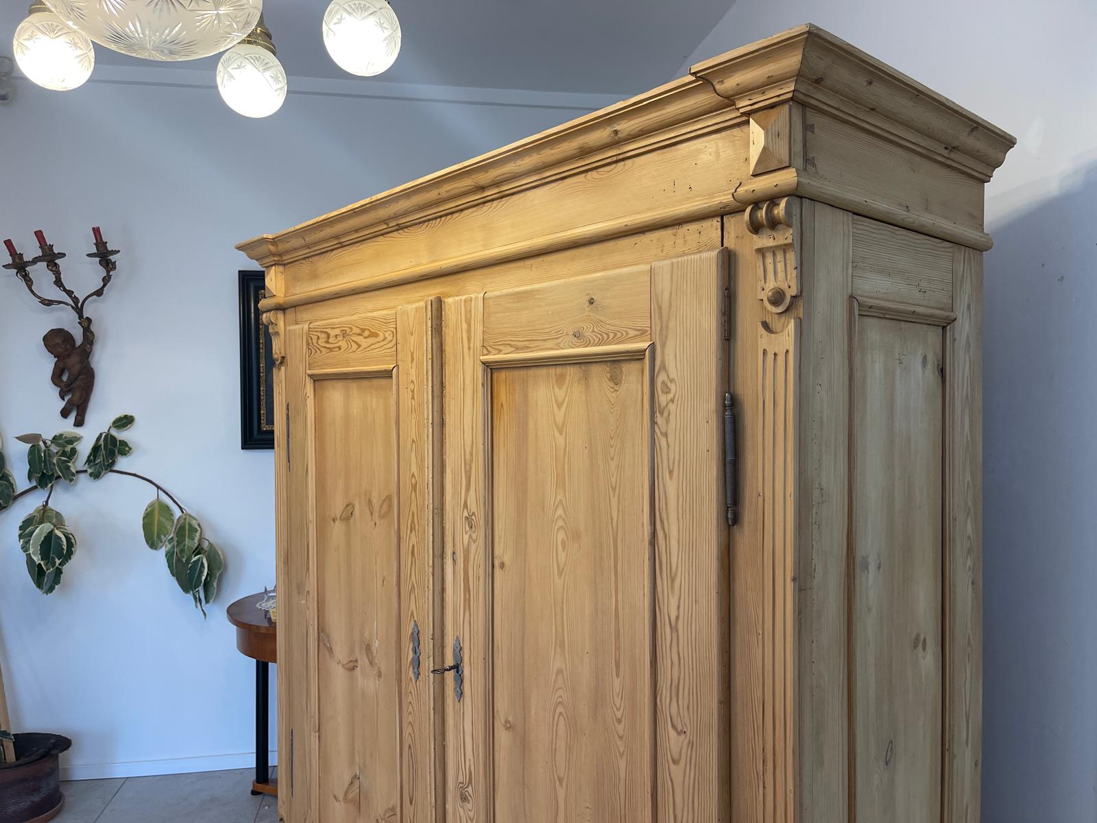 Originaler Bauernschrank Historismus Gründerzeit Hallenschrank Bauernkasten G1261