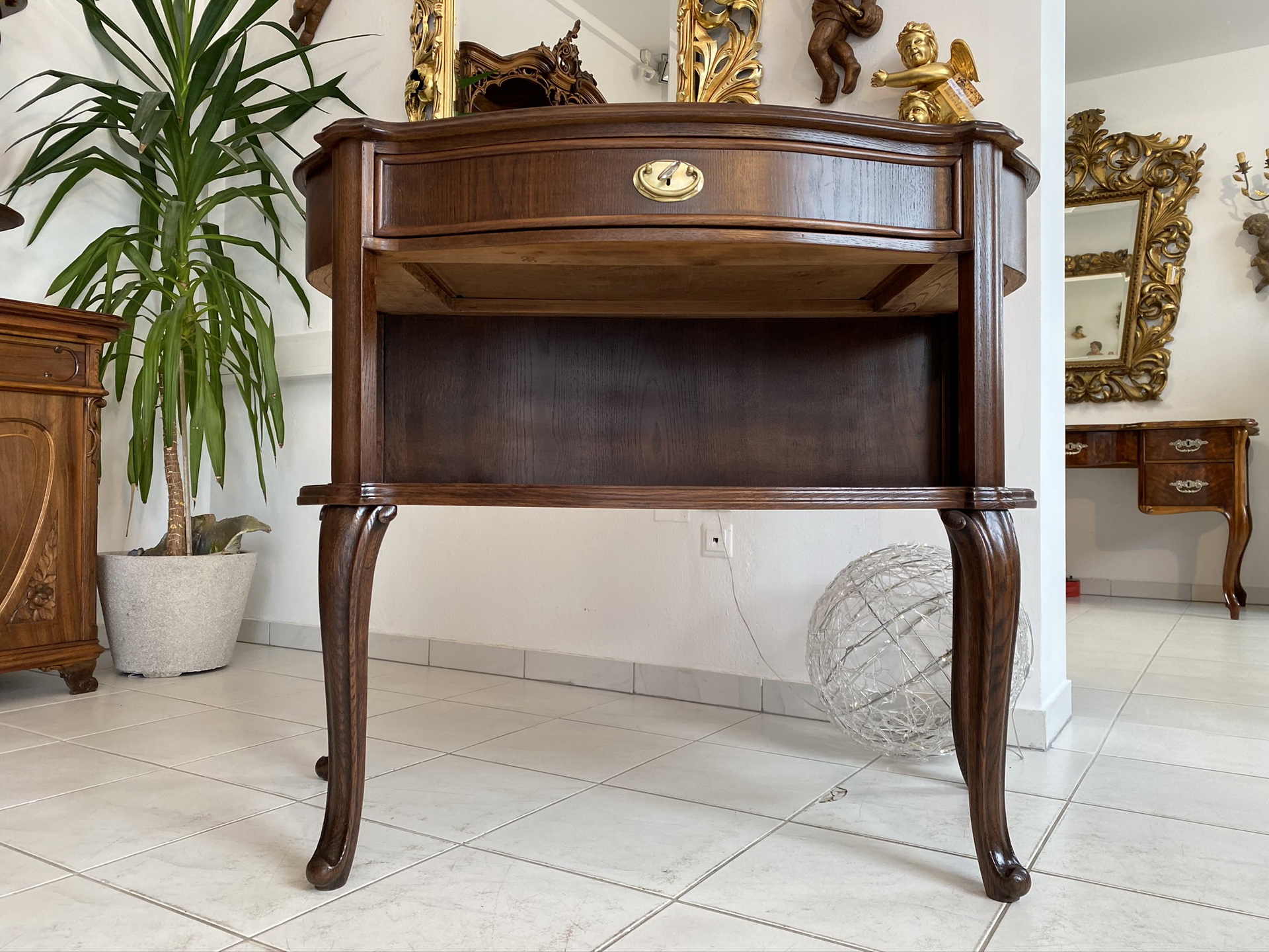 antikes-bauernm-bel-bauernschr-nke_32 restaurierte Chippendale Konsole Konsule Traumtisch E1799