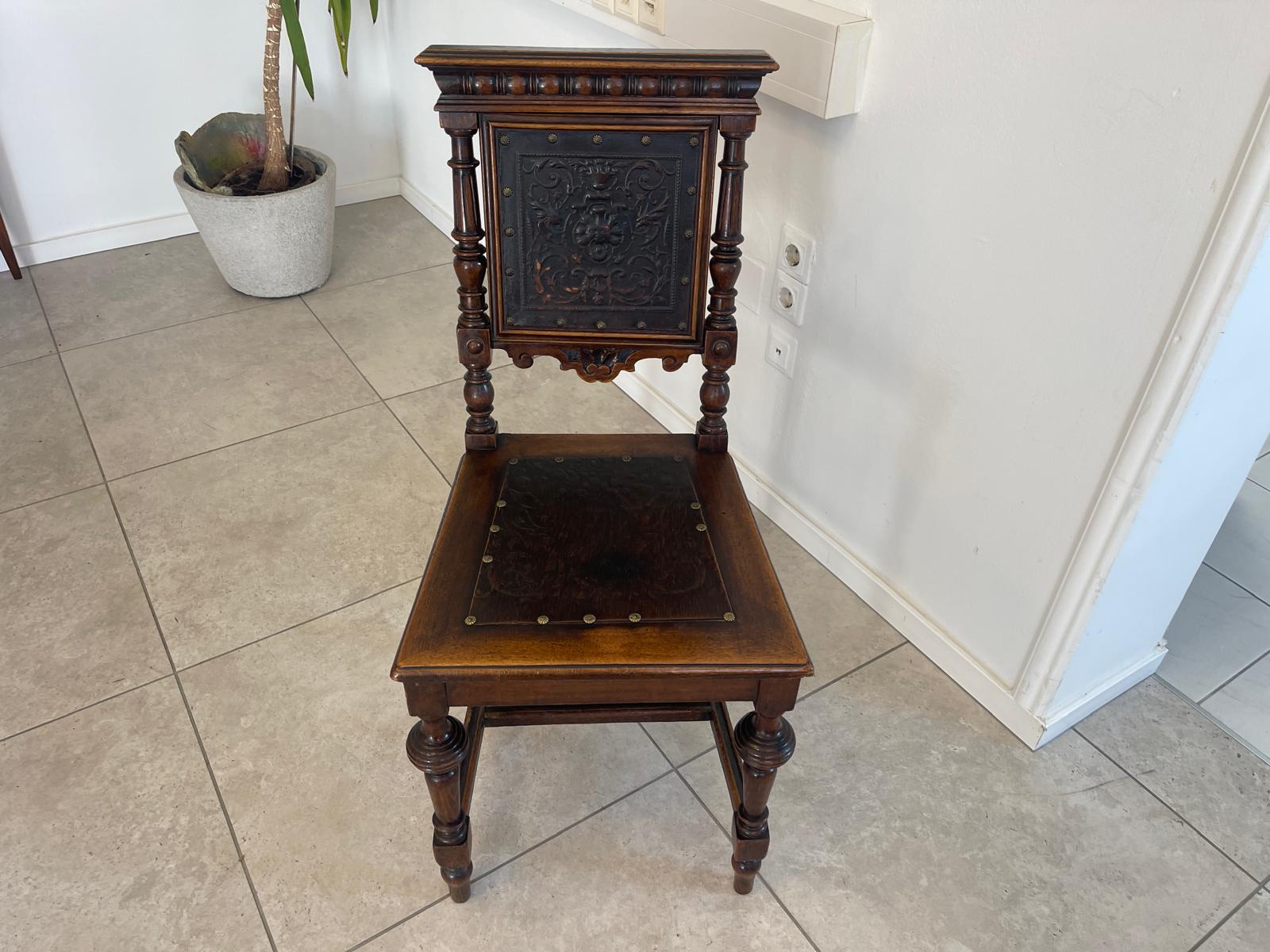 662d7e83-1e59-4c34-bc01-68d16212f569 Originaler Gründerzeit Sessel Stuhl Historismus Stuhl A5079