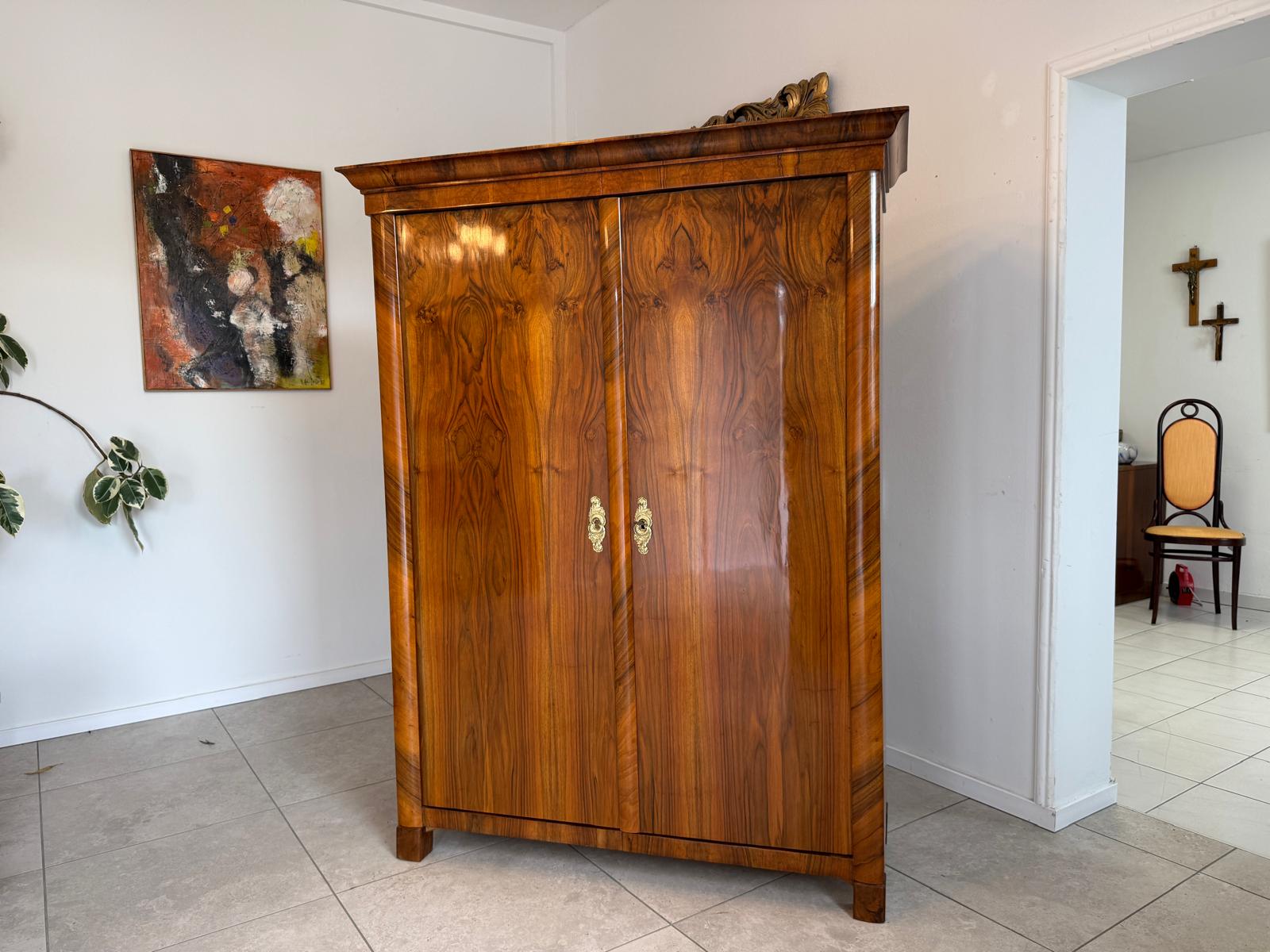 SALE Biedermeier Schrank Kleiderkasten Hallenschrank Antiquität Restauriert D2870