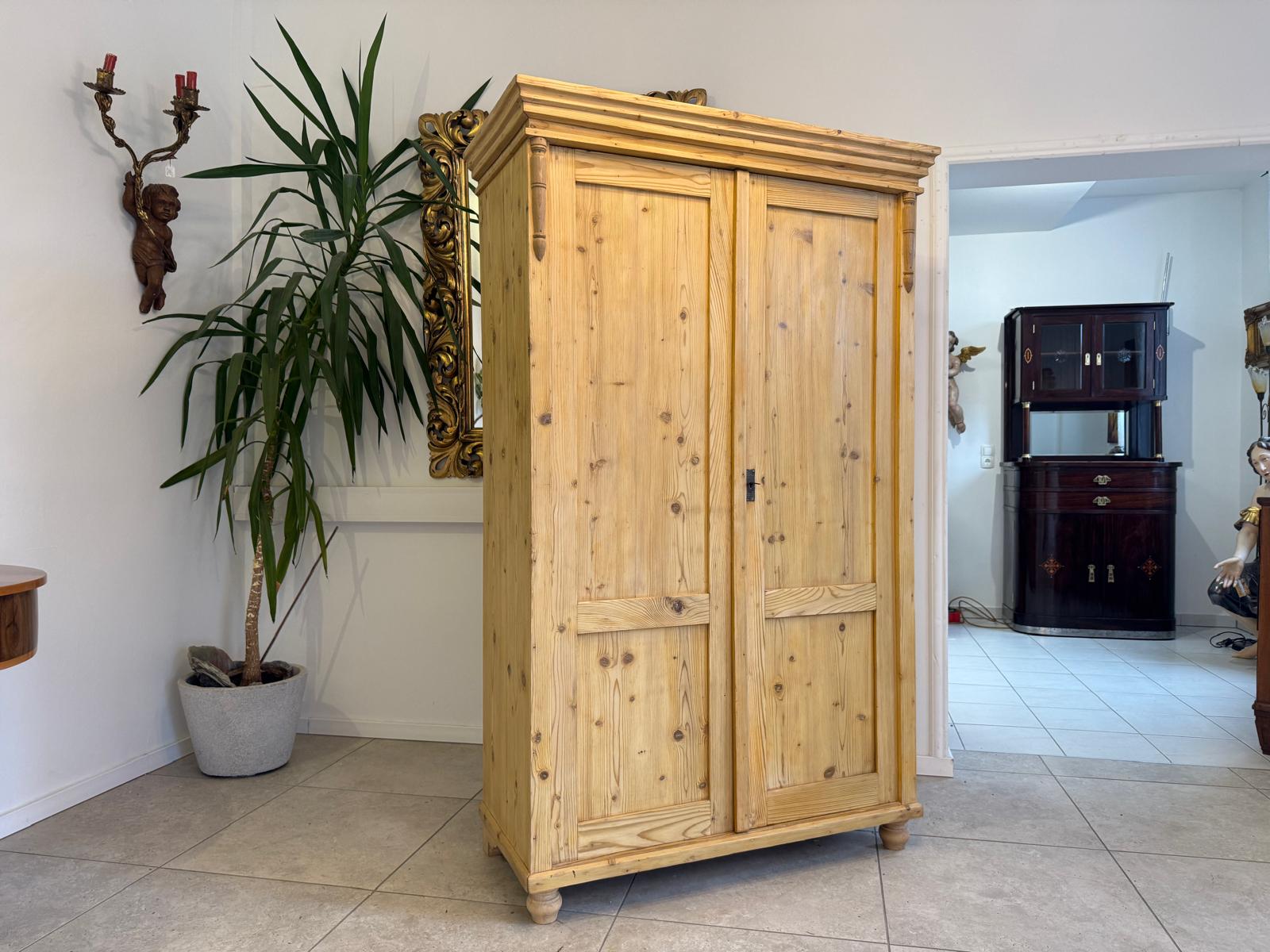 Sale Gründerzeit Bauernschrank Bauernkasten Hallenschrank Antik D1073