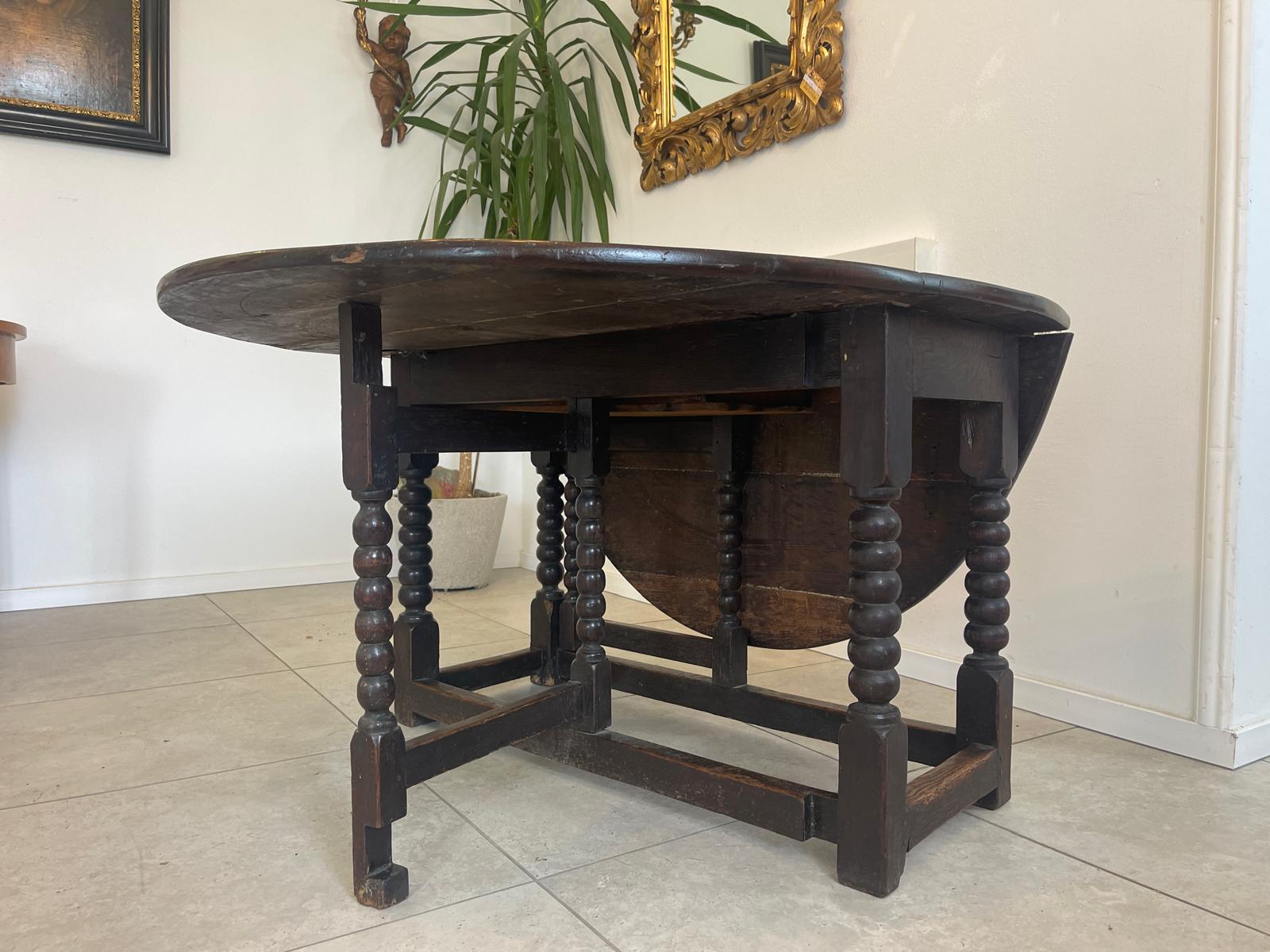 Gründerzeit Tisch Couchtisch Auszugtisch G1362