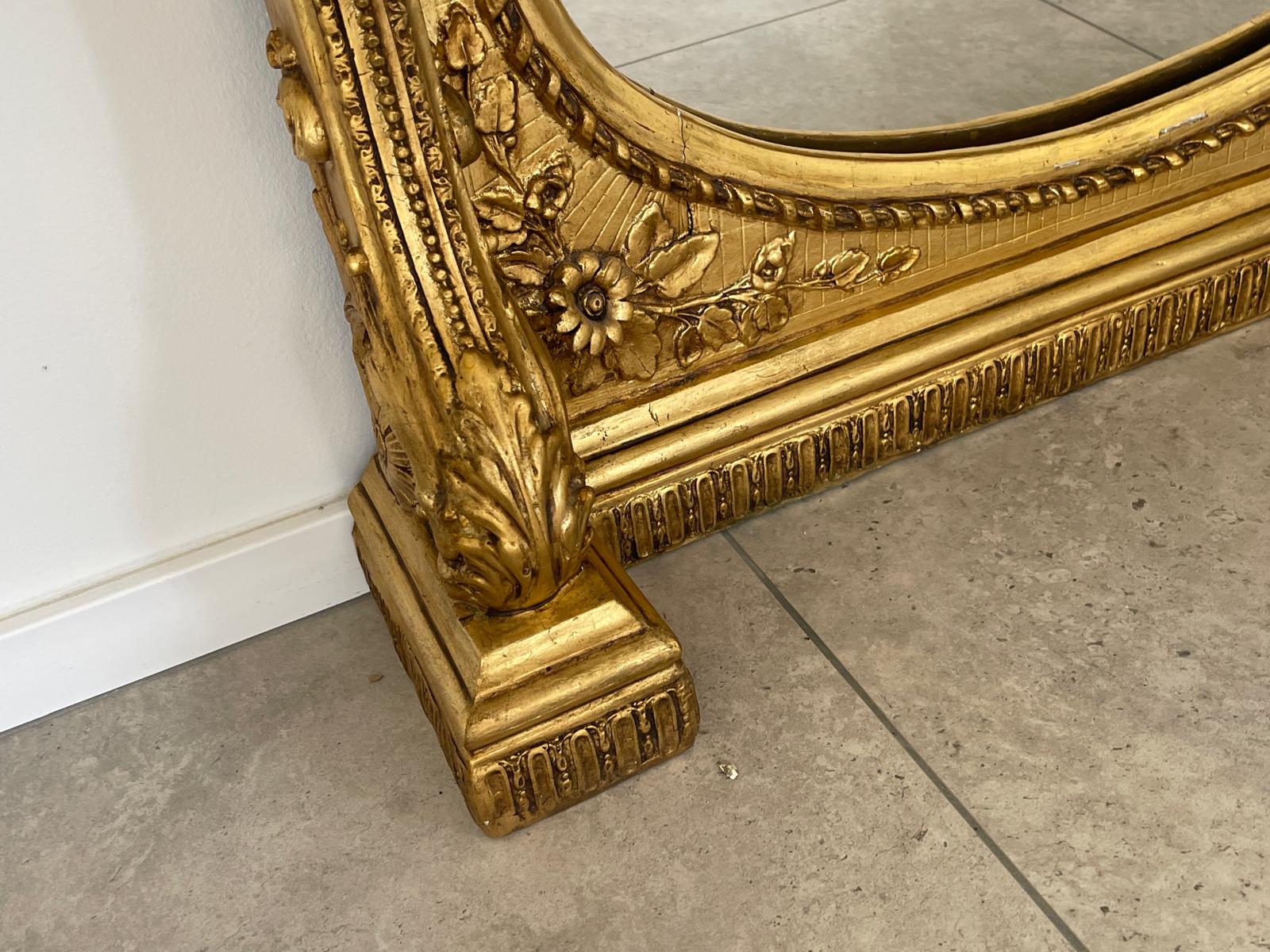 SALE Vergoldete Biedermeier Konsole Podest Antiquität G1339