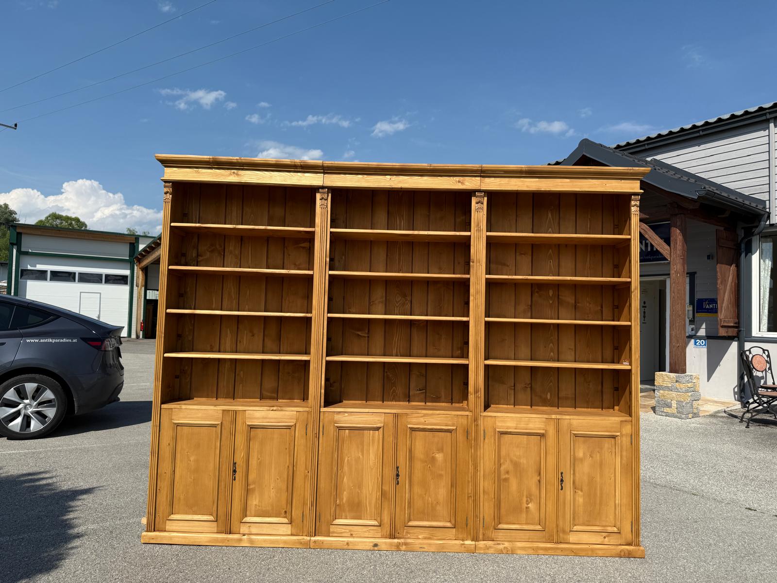 Grosses Bücherregal Stellage Bücherschrank Bauernkasten Bücherwand G1800