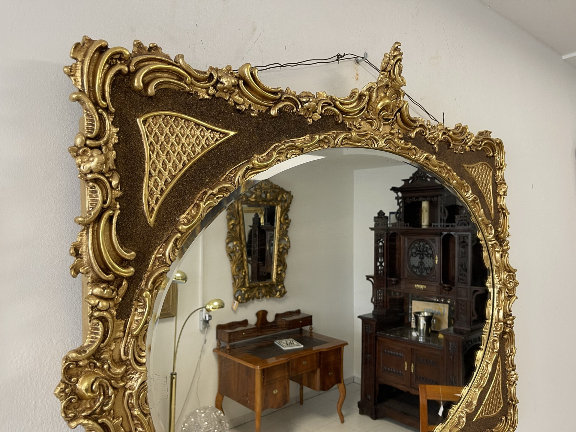 Barock-Biedermeier_1392HgQ7DxpKzVNi Florentinerspiegel Venezianer Museumsexemplar i1993