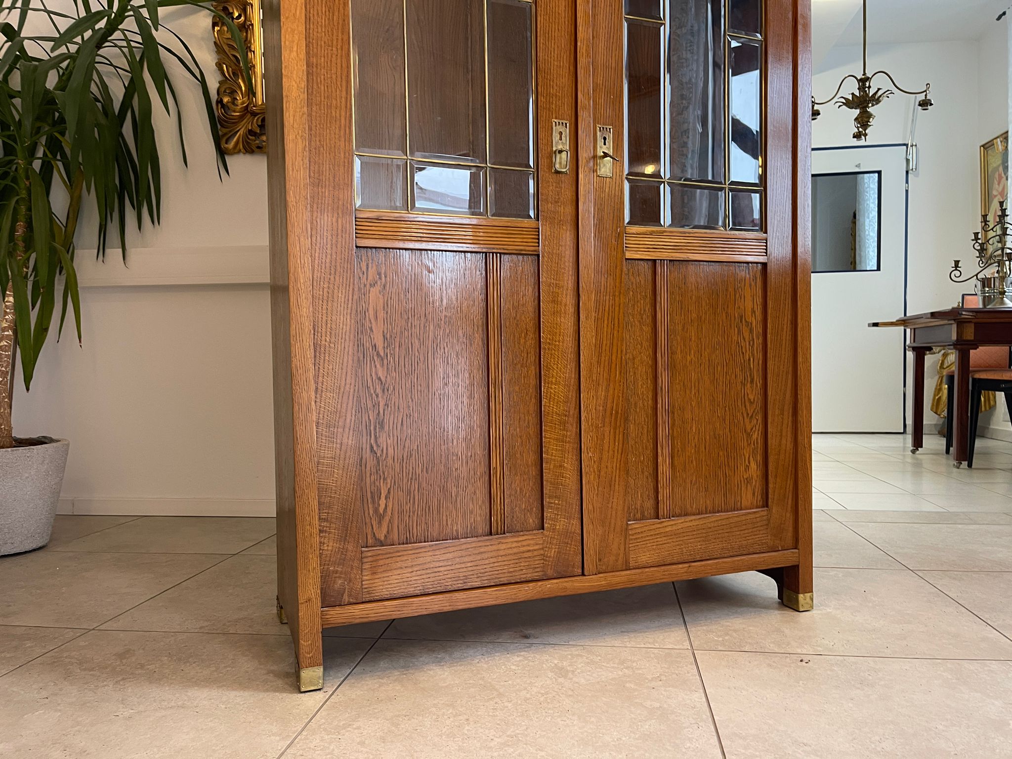 1a35297f-1d60-4e38-b0e8-52d8938e4572 Sale Jugendstil Vitrine / Bücherschrank/ Antiquität A5041