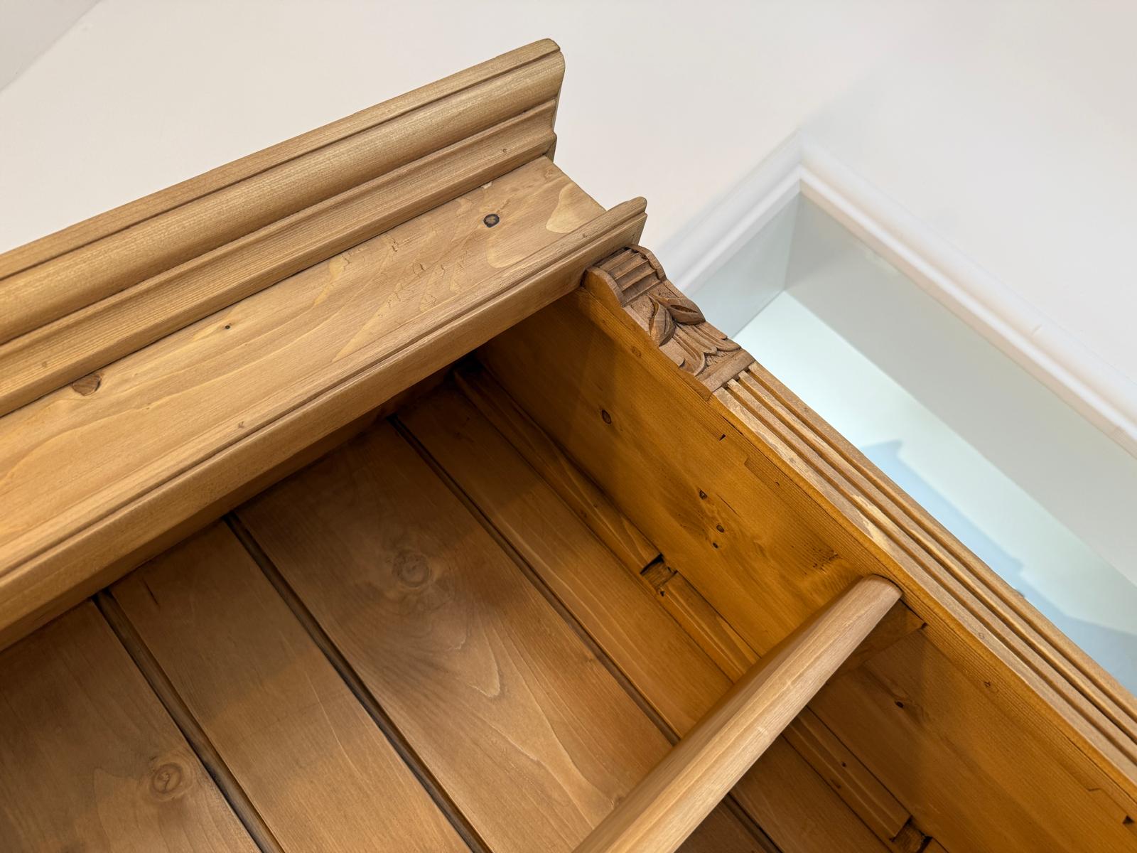 Grosses Bücherregal Stellage Bücherschrank Bauernkasten Bücherwand G1799