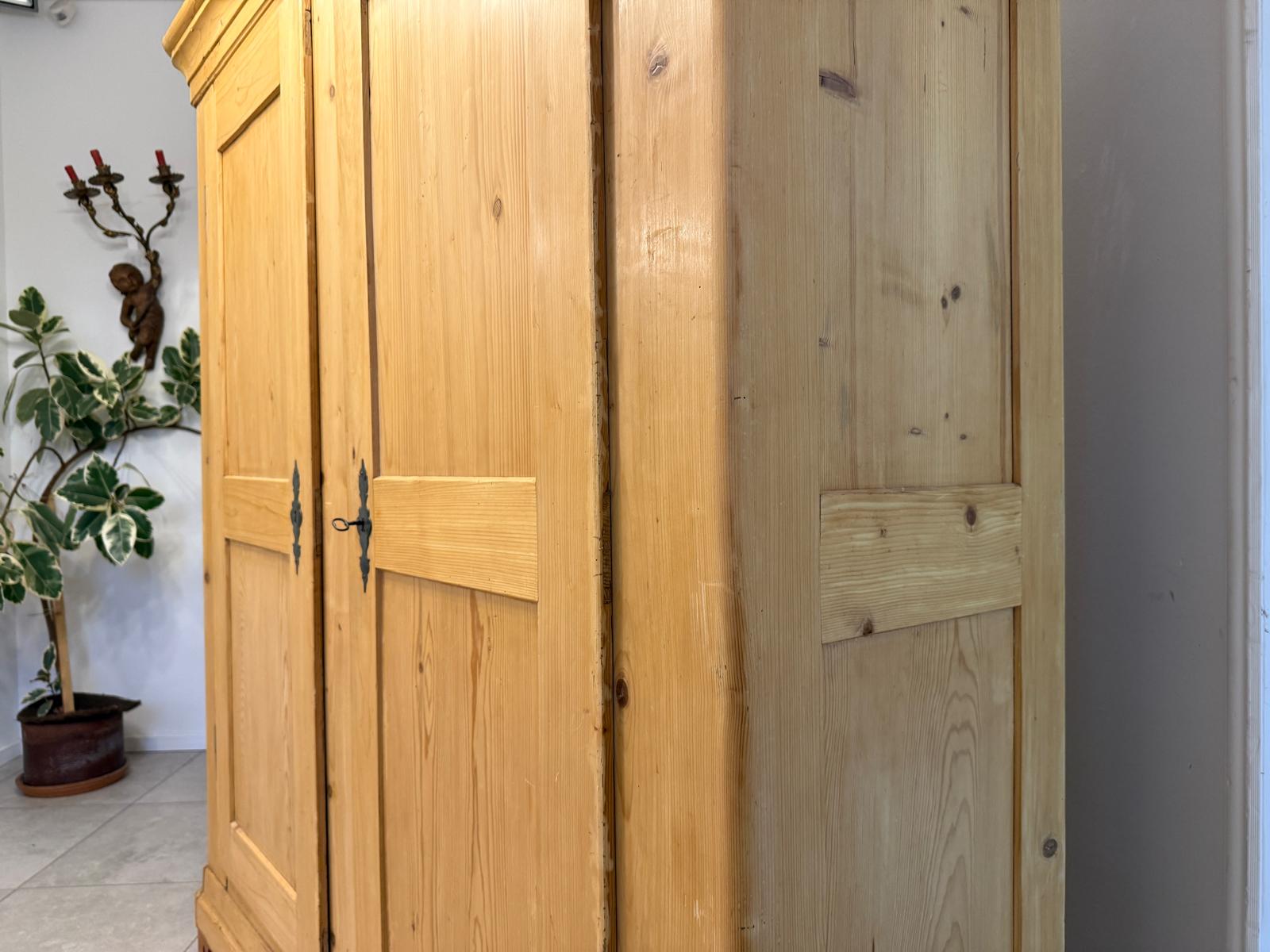 Steirischer Biedermeier  Bauernschrank Naturholzschrank G2268