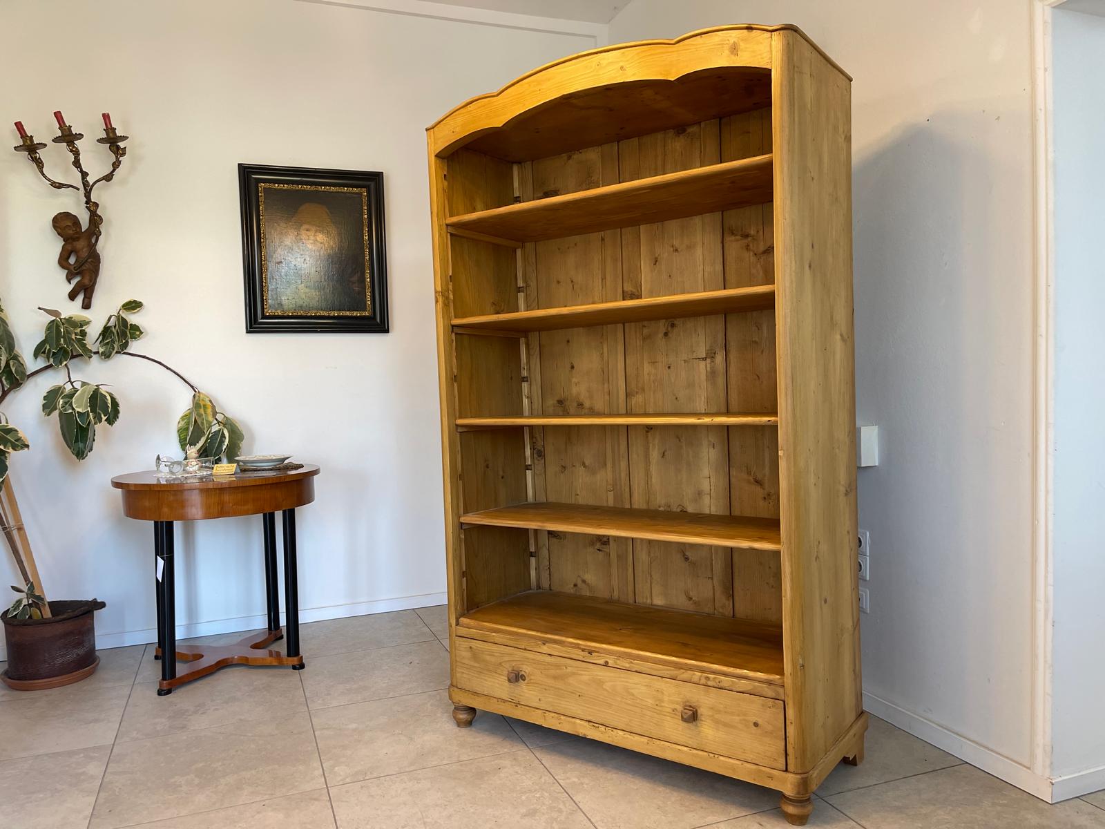 Altes Bäuerliche Stellage Regal Bauernmöbel - Altbauernkasten Bücherkasten G1365