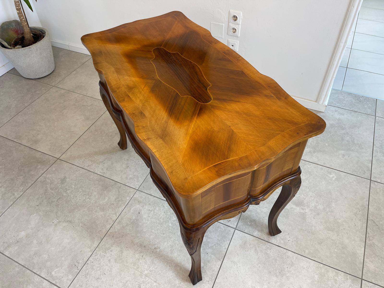 Sekretär Schreibtisch Barockstil Herrenschreibtisch Stilmöbel G1594