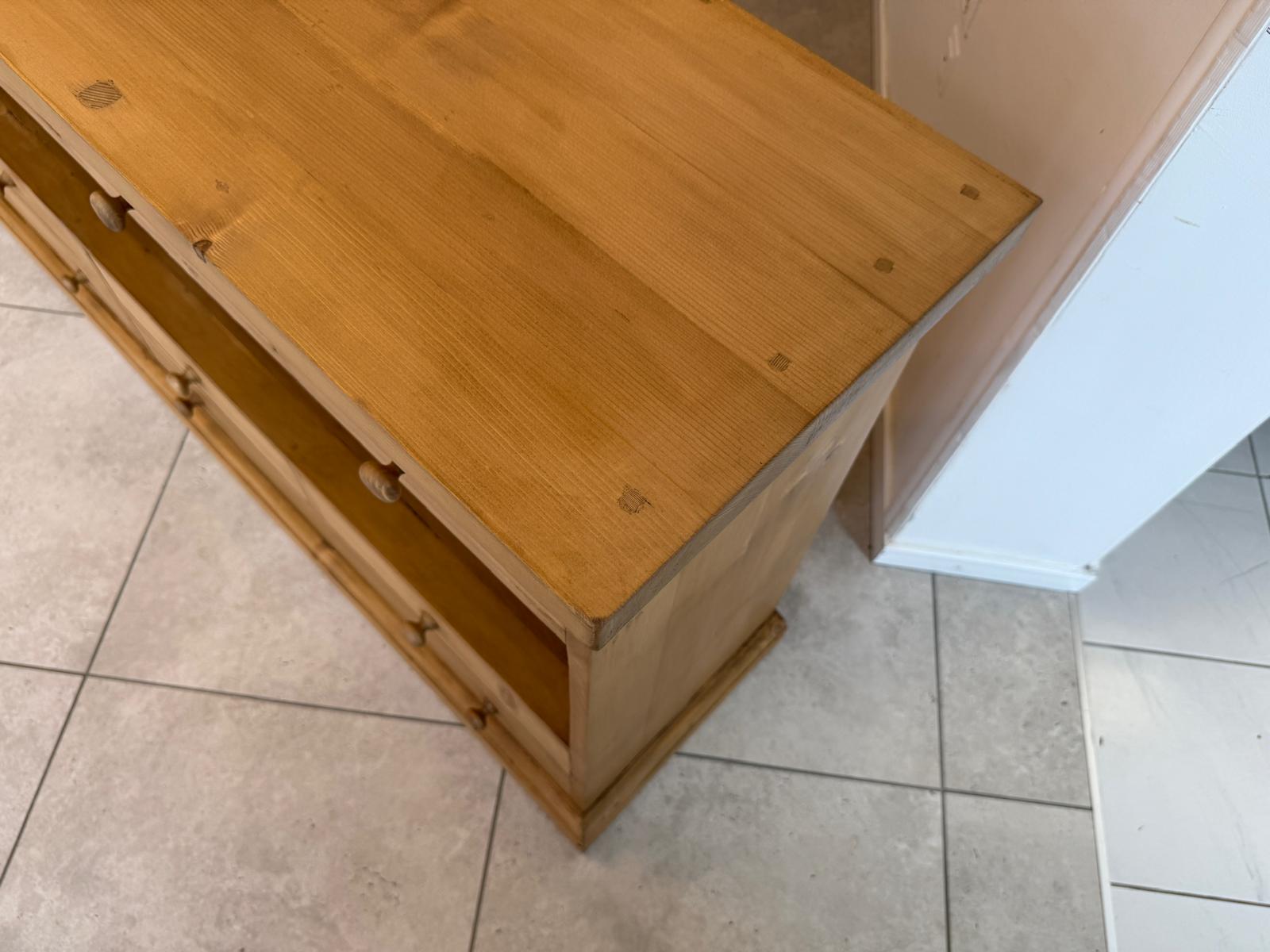 SALE Bäuerliche 12 Laden Kommode Anrichte Sideboard Weichholz G2073