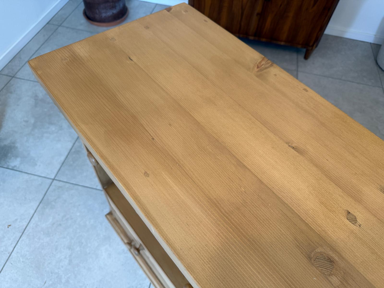 SALE Bäuerliche 12 Laden Kommode Anrichte Sideboard Weichholz G2073