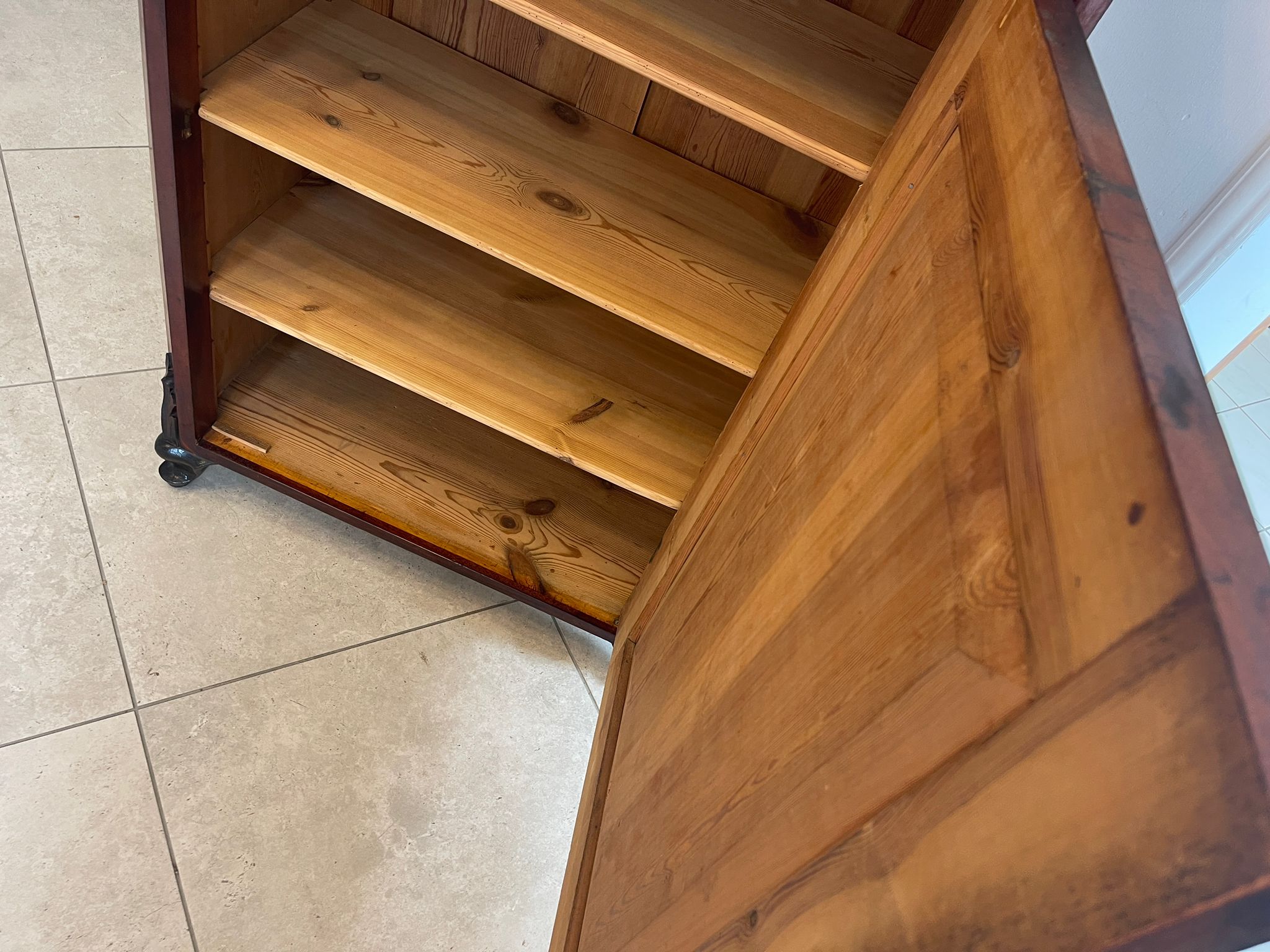 Spätbiedermeier Vertiko Halbschrank Antiqutität Rarität G1614
