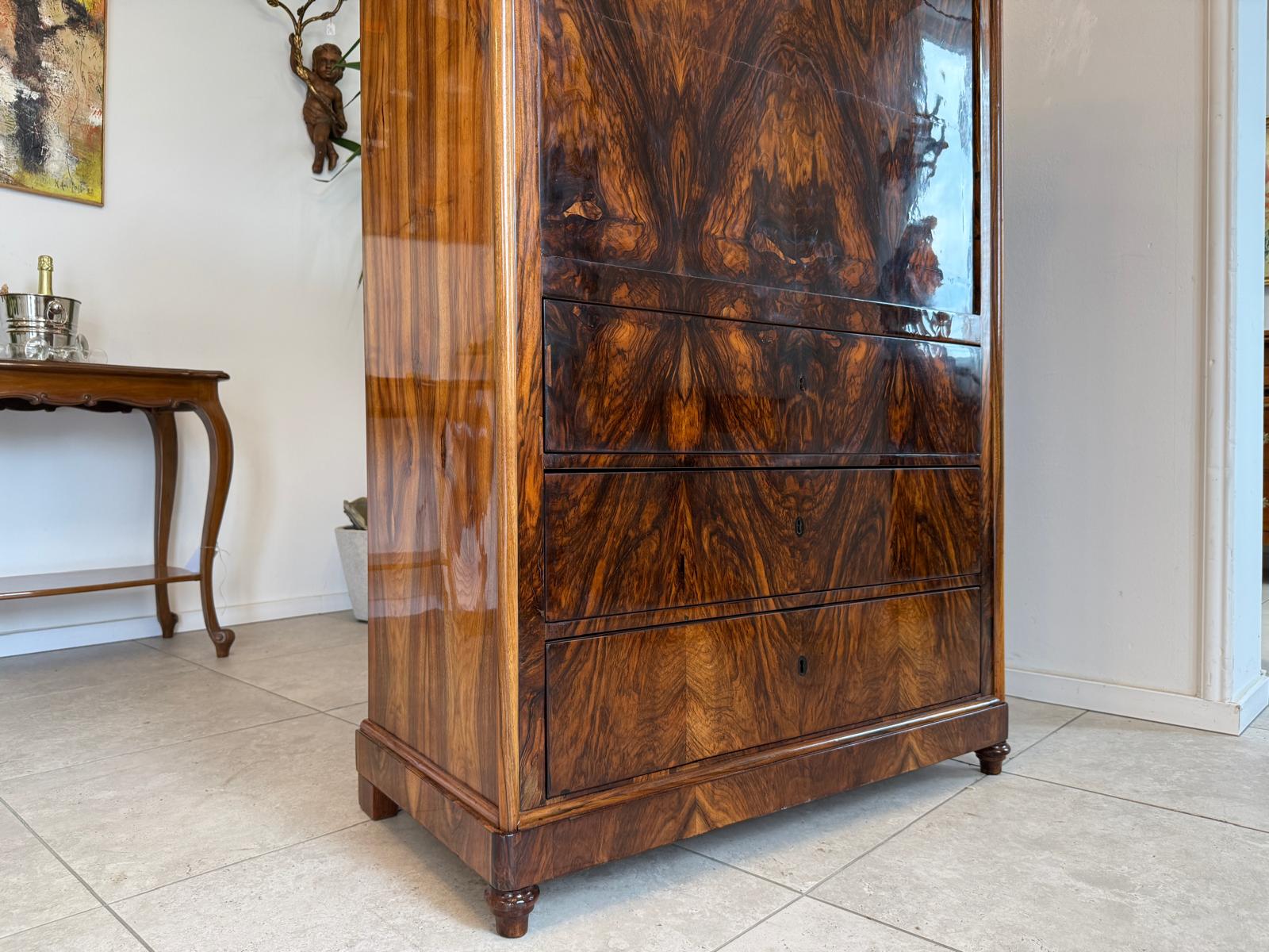 Sale Restaurierter Spätbiedermeier Standsekretär Schellack G1816