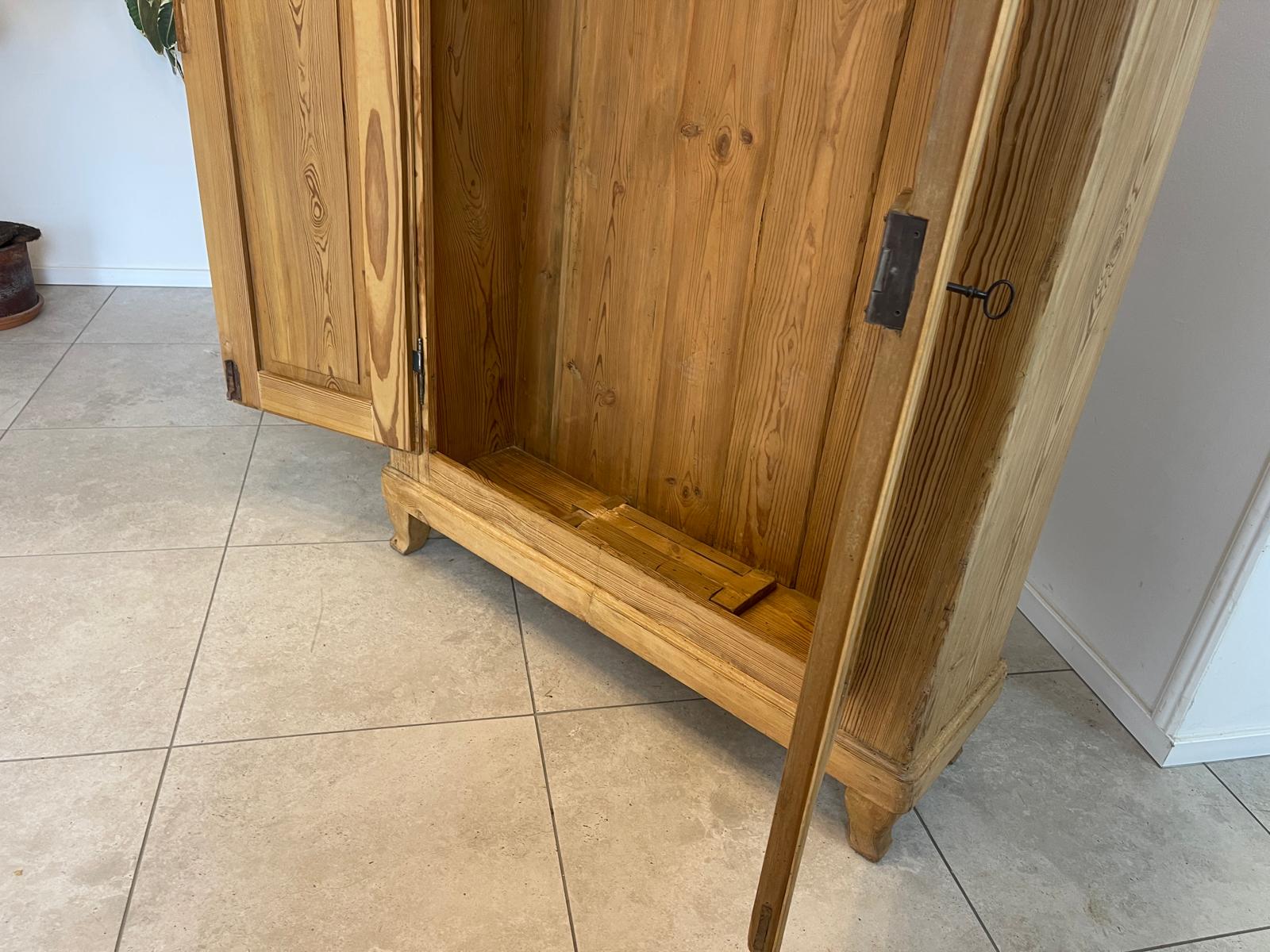 Steirischer Biedermeier Bauernschrank Naturholzschrank G1148