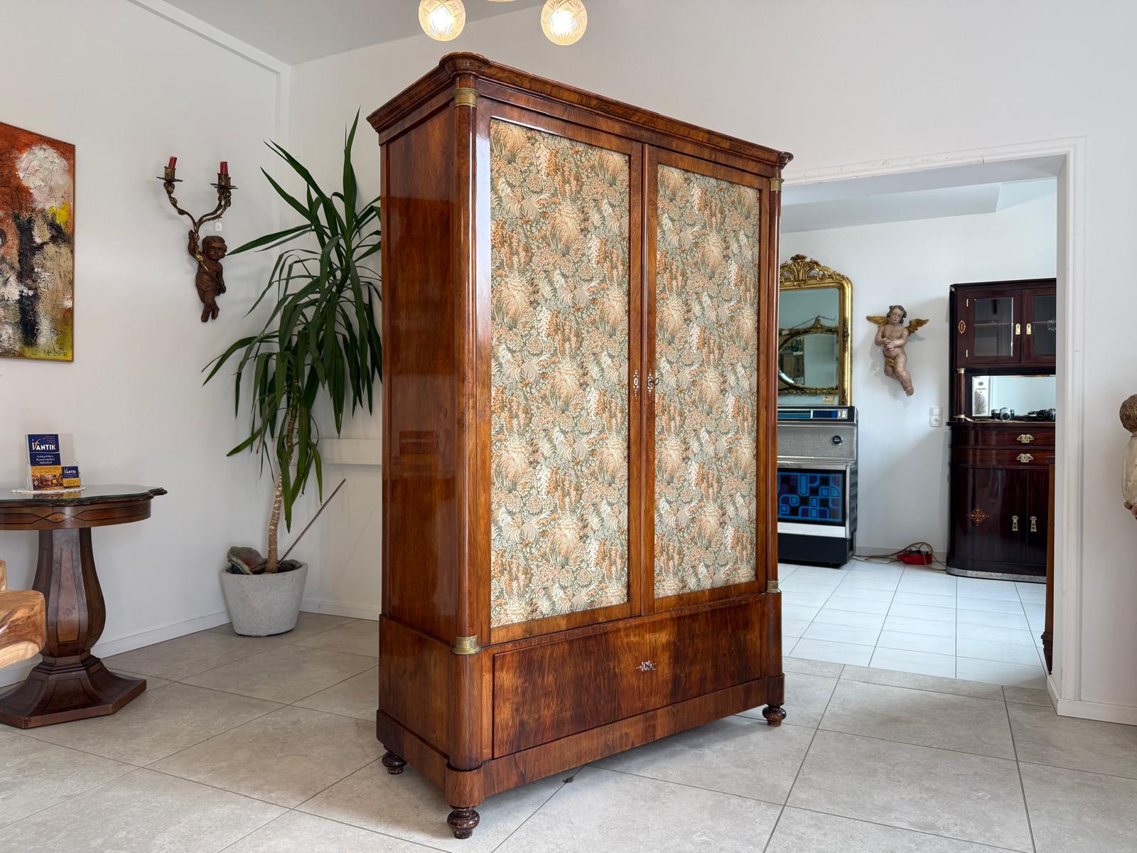 Sale Original Biedermeier Schrank Kasten Nussholz Antiquität D2365