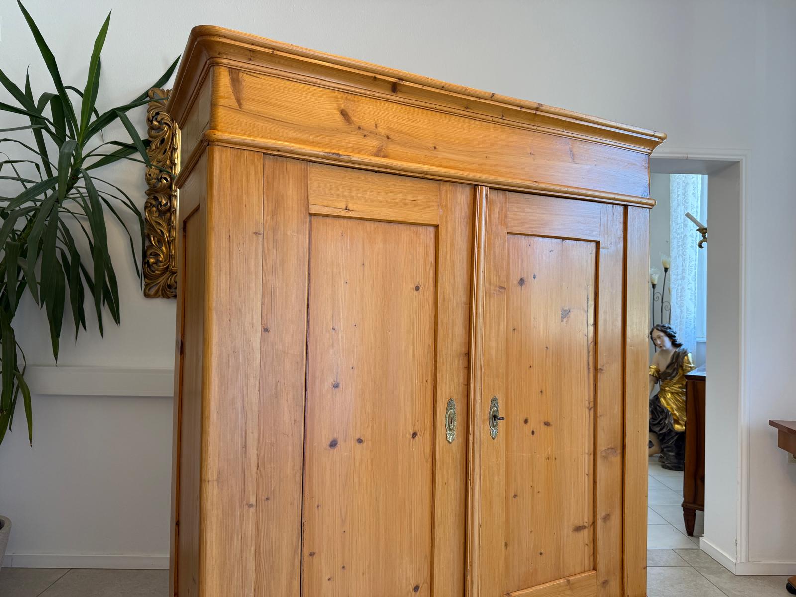 Originaler Bauernschrank Biedermeierschrank Hallenschrank Bauernkasten G2092