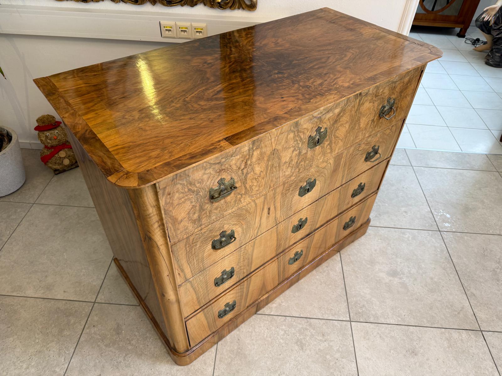 Biedermeier Schreibkommode Ladenkommode Original Antiquität D1007