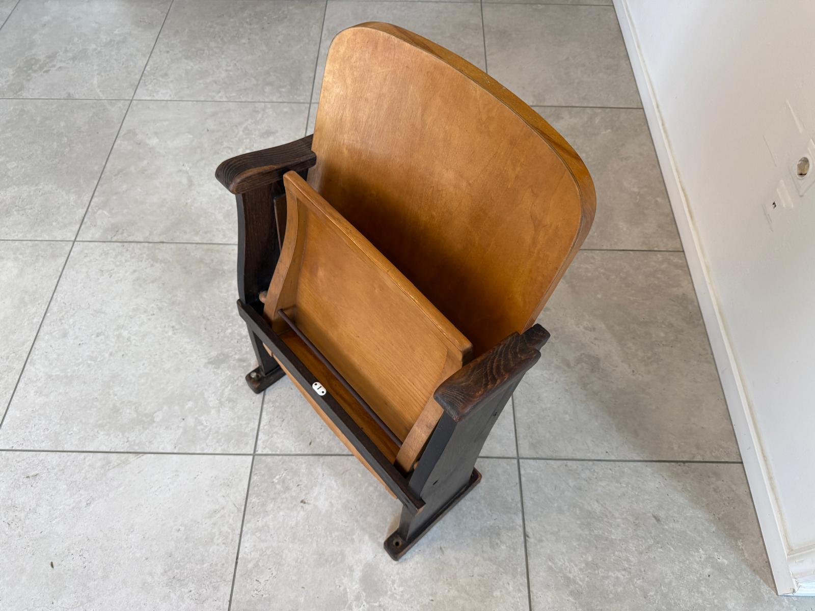 Originale Kinosessel 1er Sitz Klappstuhl Stuhl Sitzgruppe G2129
