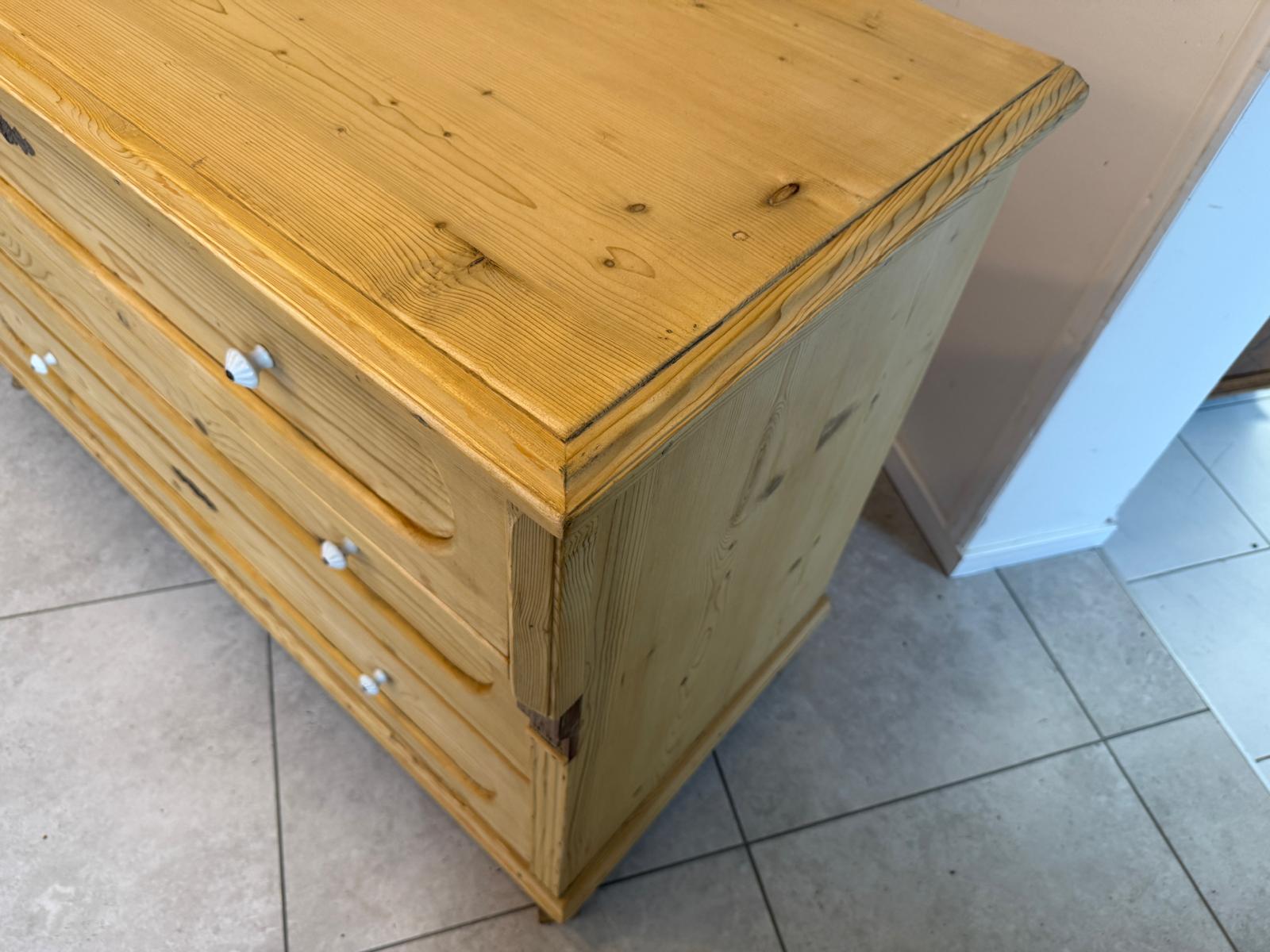 SALE Restaurierte Biedermeier Kommode Ladenkommode Weichholz D1079