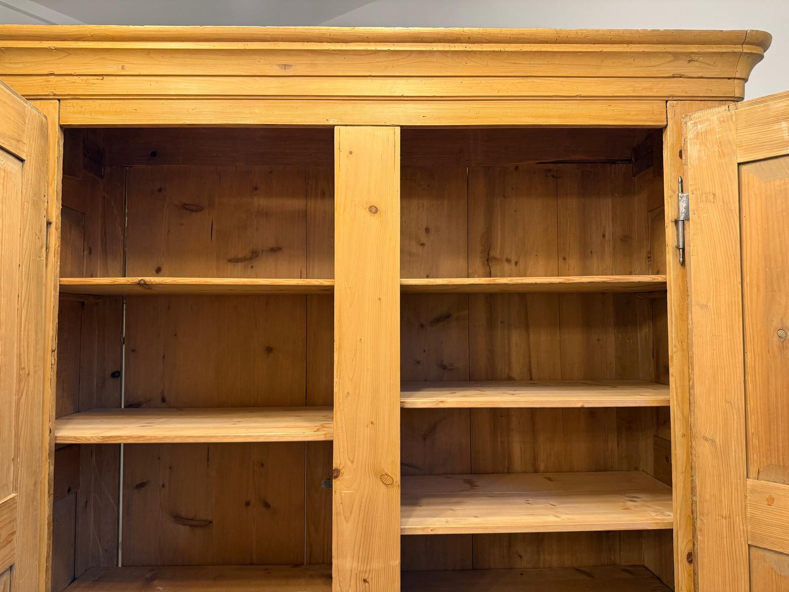 Steirischer Biedermeier  Bauernschrank Naturholzschrank G2268